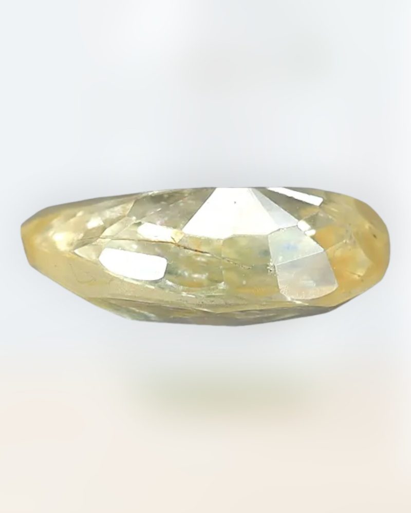 3 Carat Yellow Sapphire – Excellent