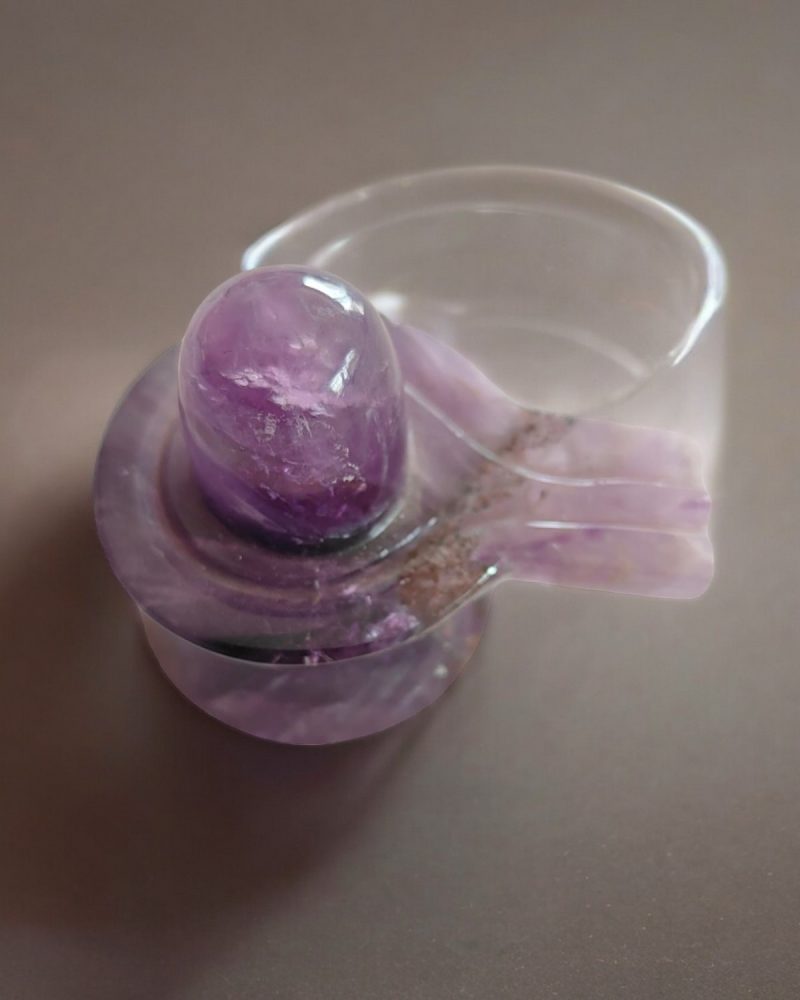 Amethyst Stone Shivling