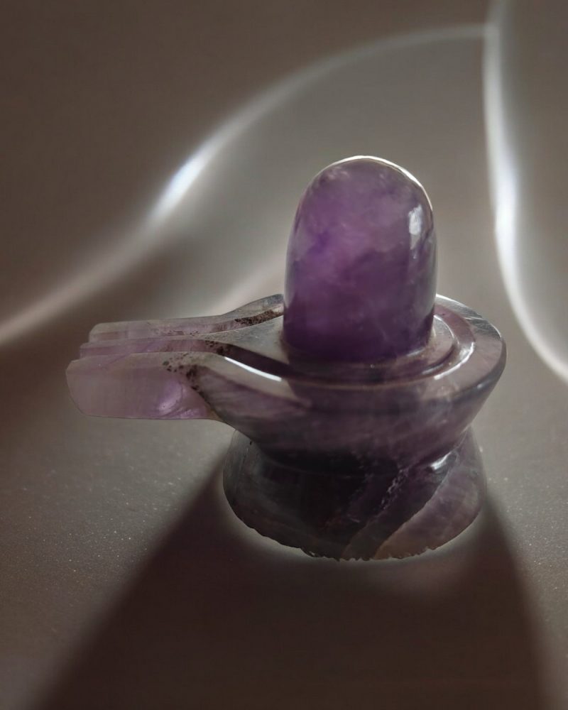 Amethyst Stone Shivling