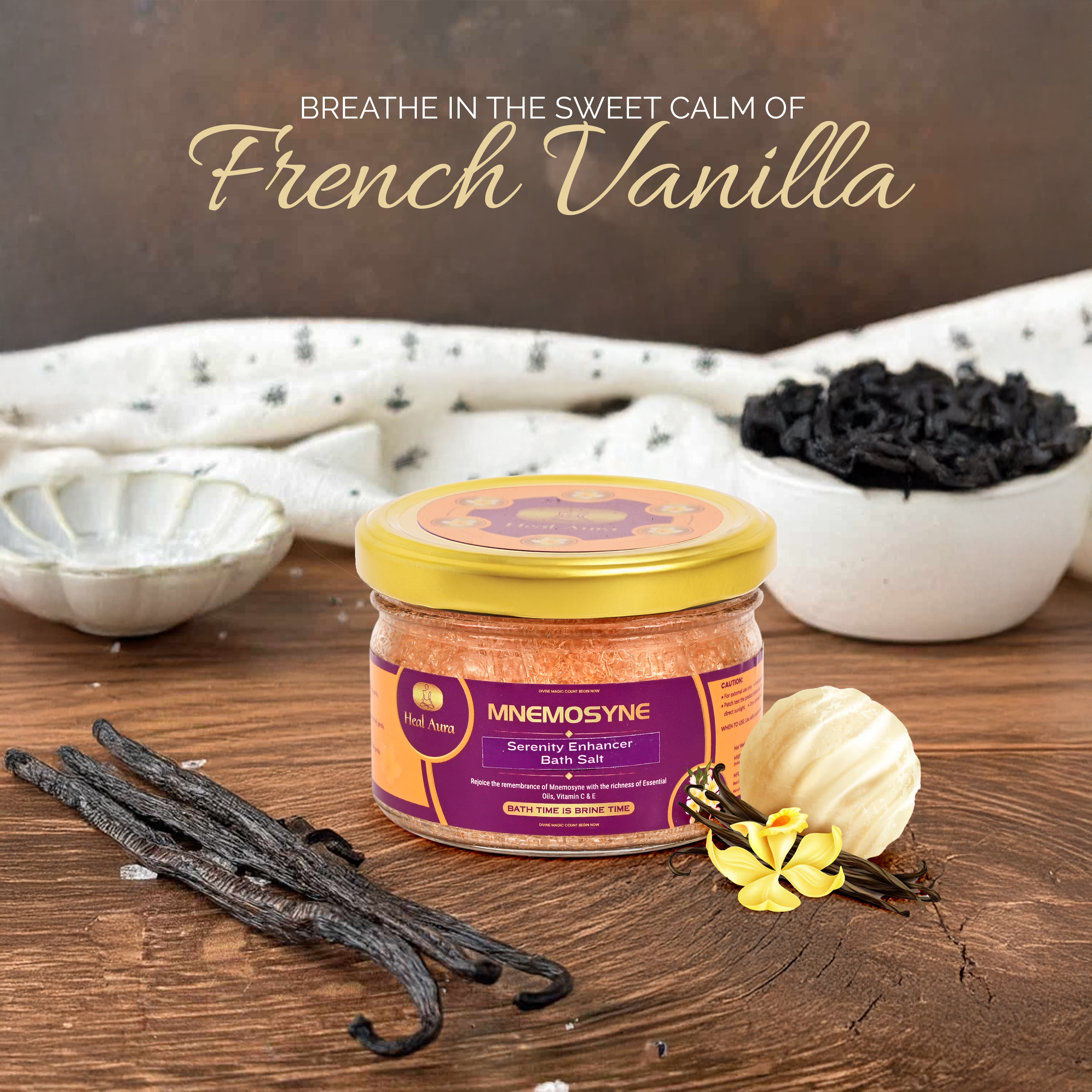 Mnemosyne (French Vanilla) Bath Salt