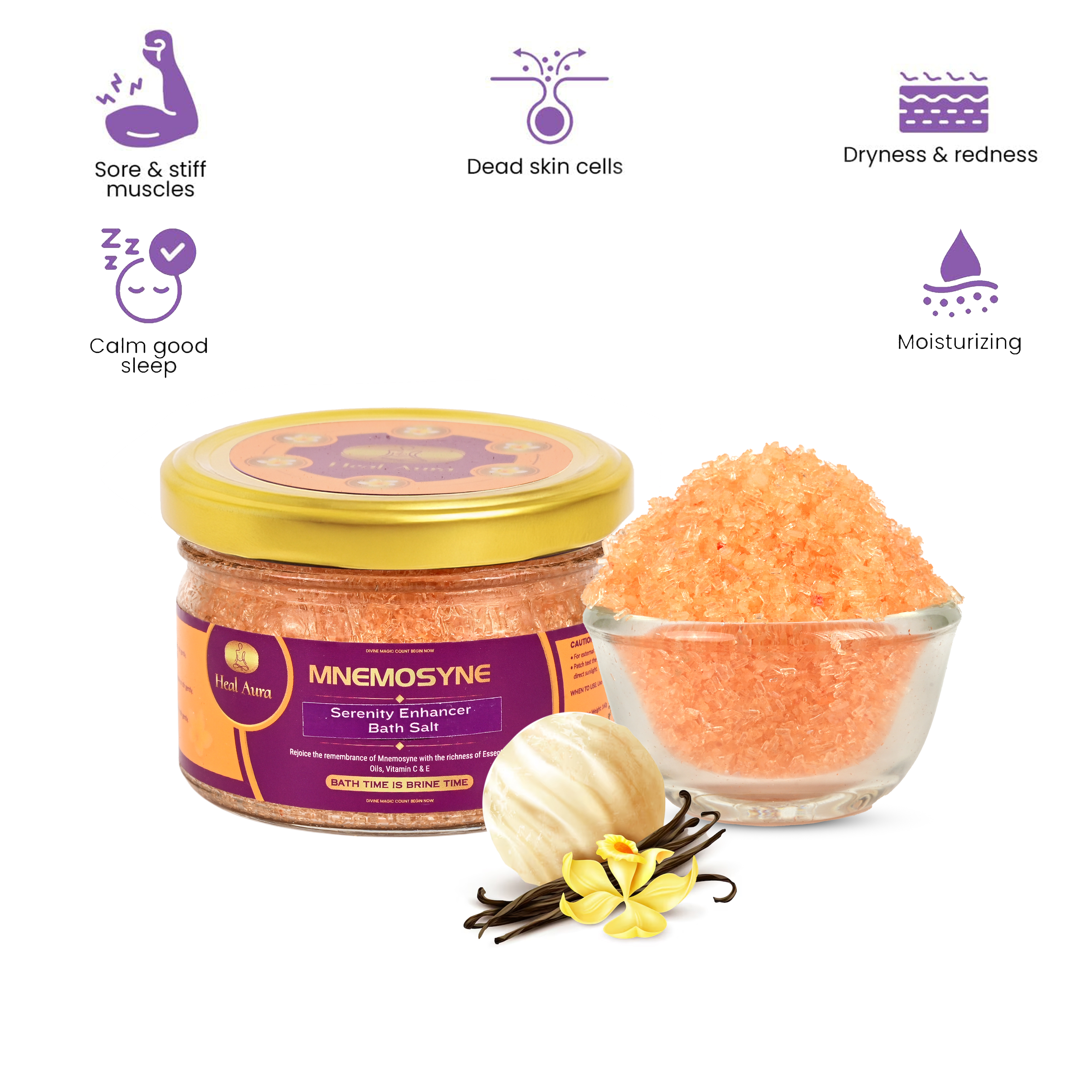 Mnemosyne (French Vanilla) Bath Salt