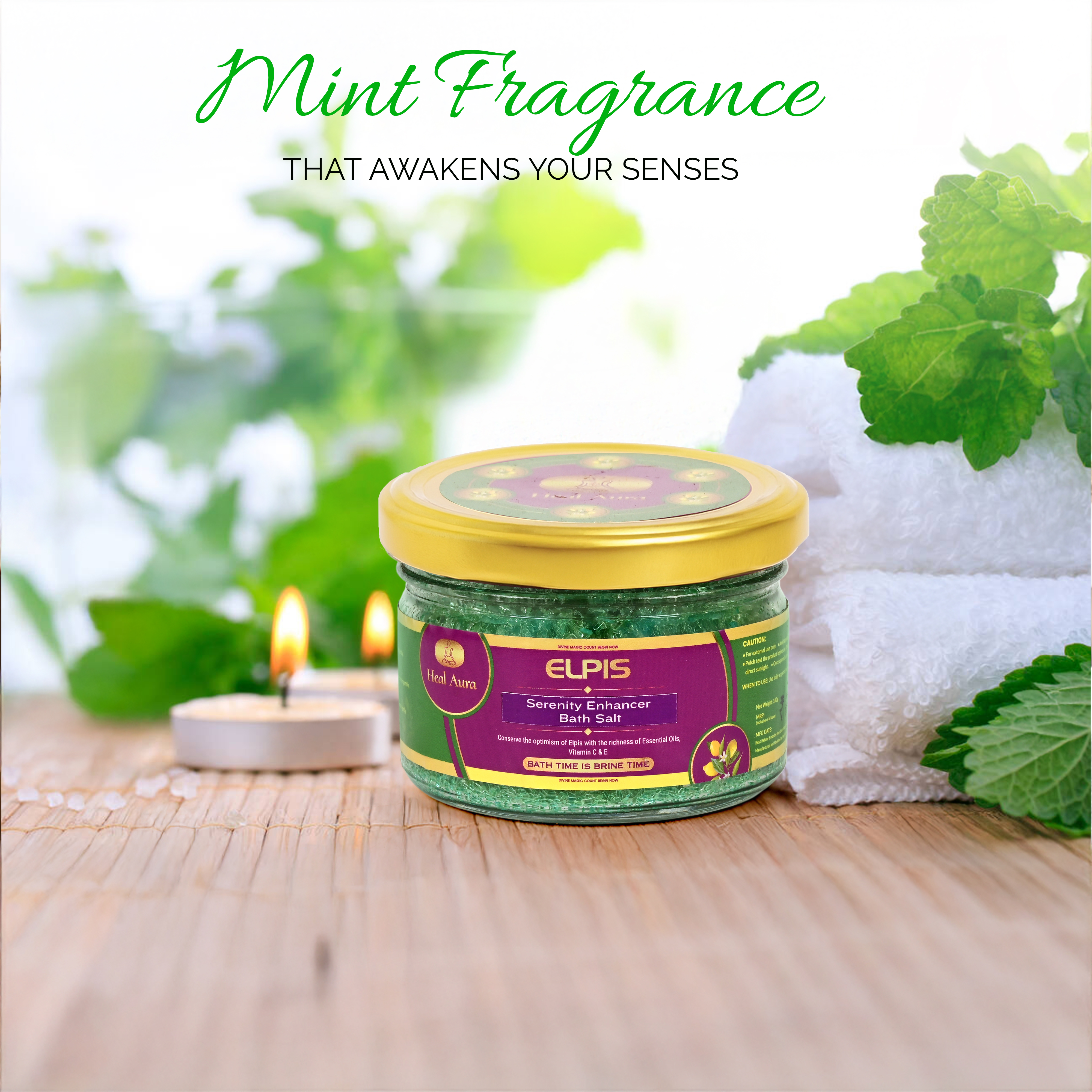 Elpis (Mint) Bath Salt