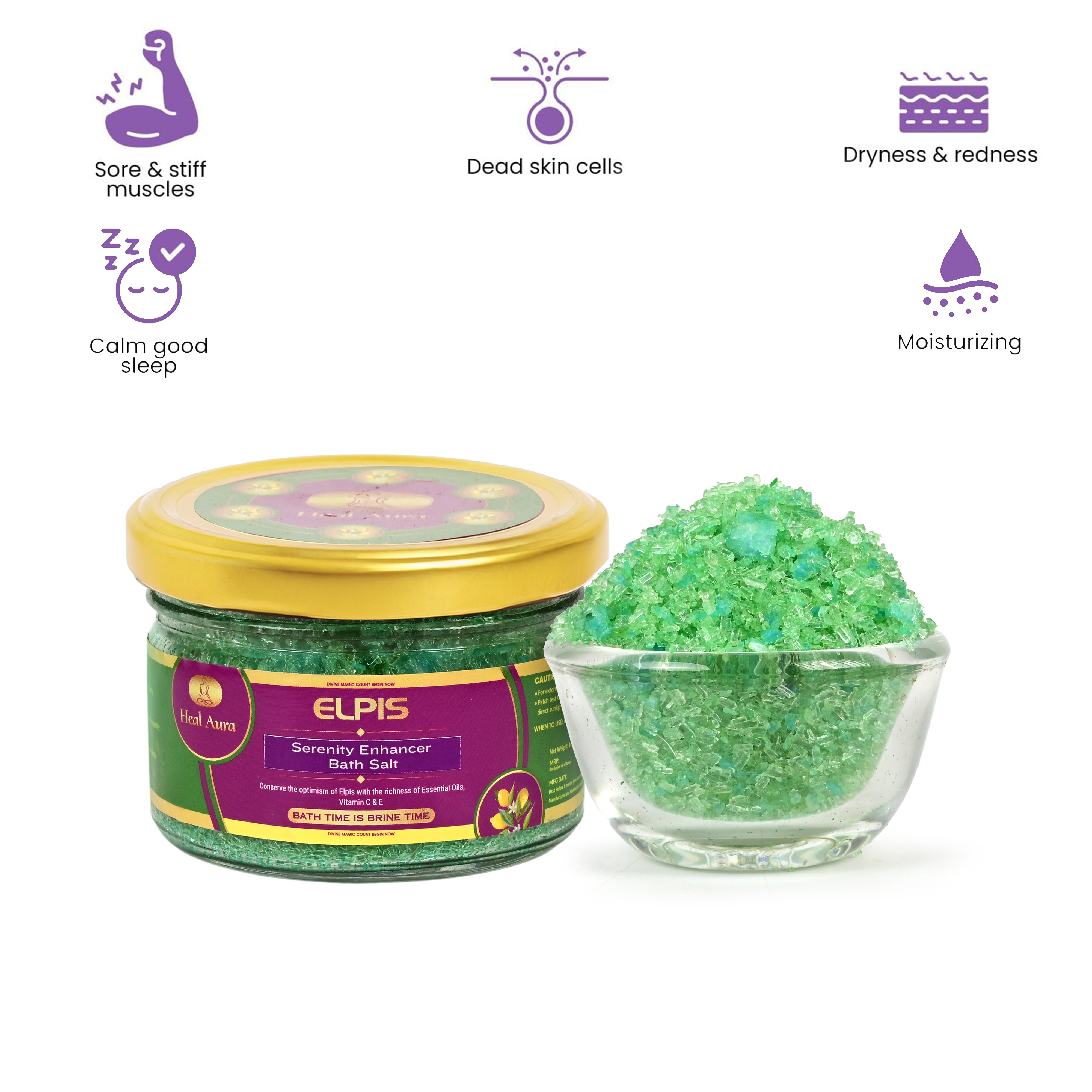 Elpis (Mint) Bath Salt