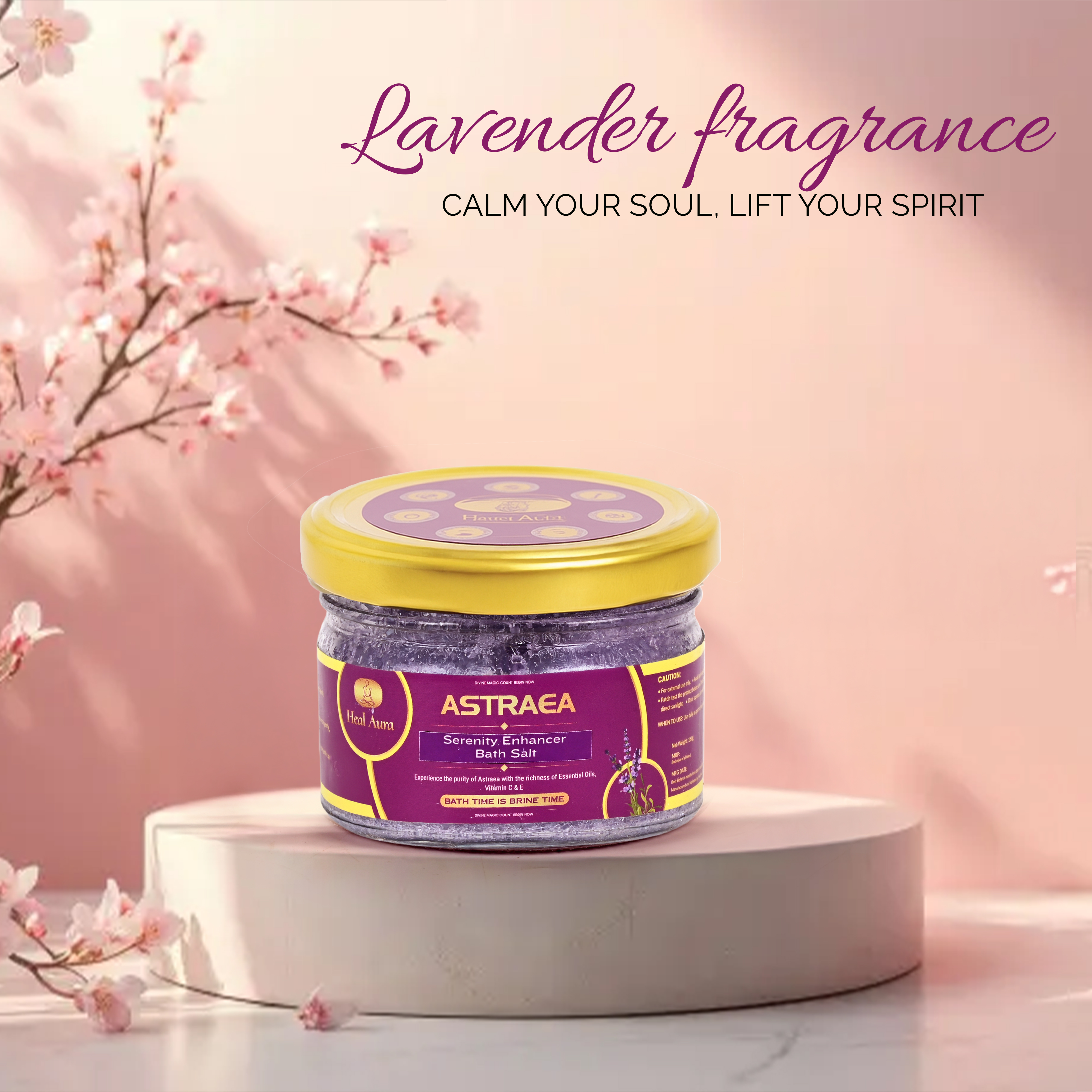 Astraea (Lavender) Bath Salt