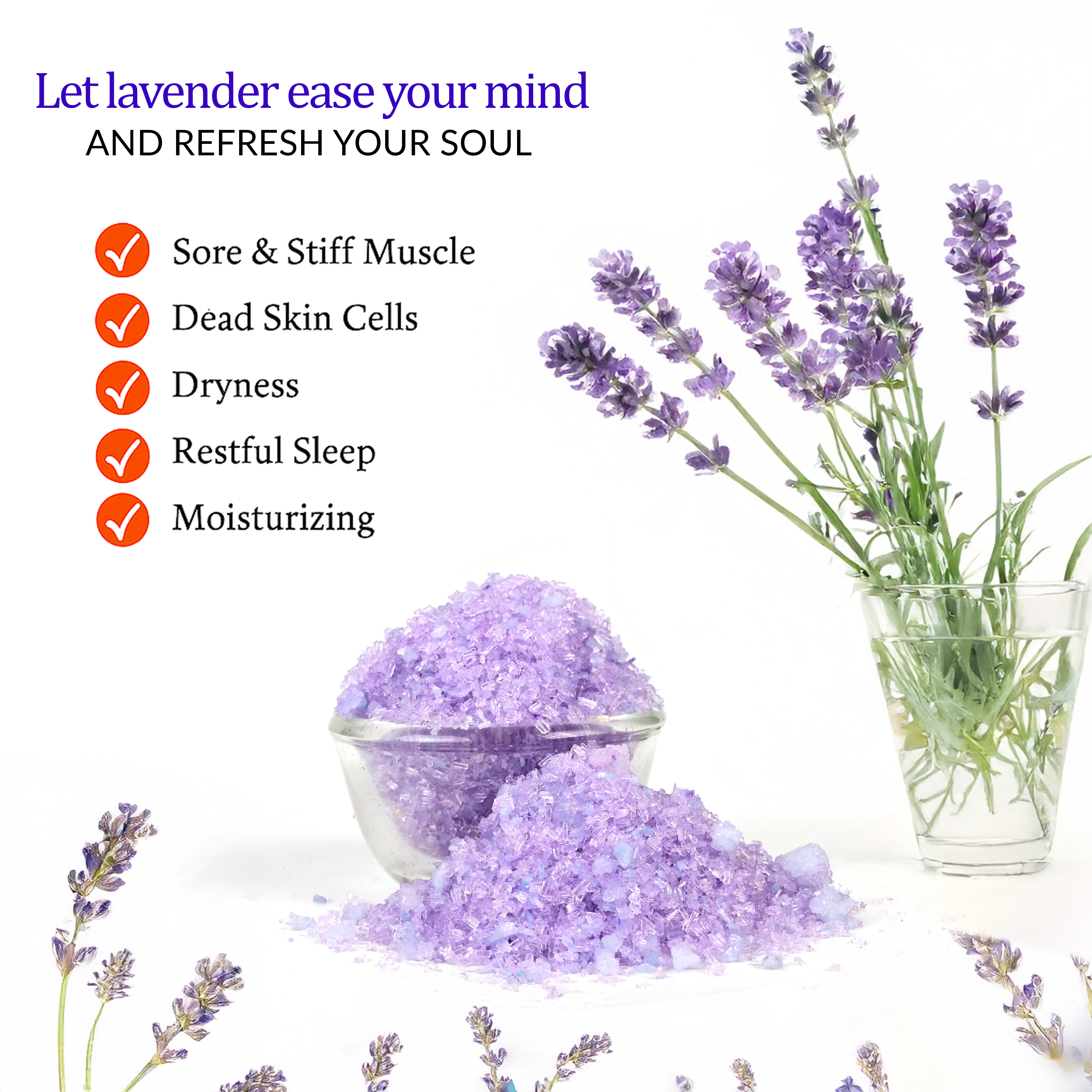 Astraea (Lavender) Bath Salt