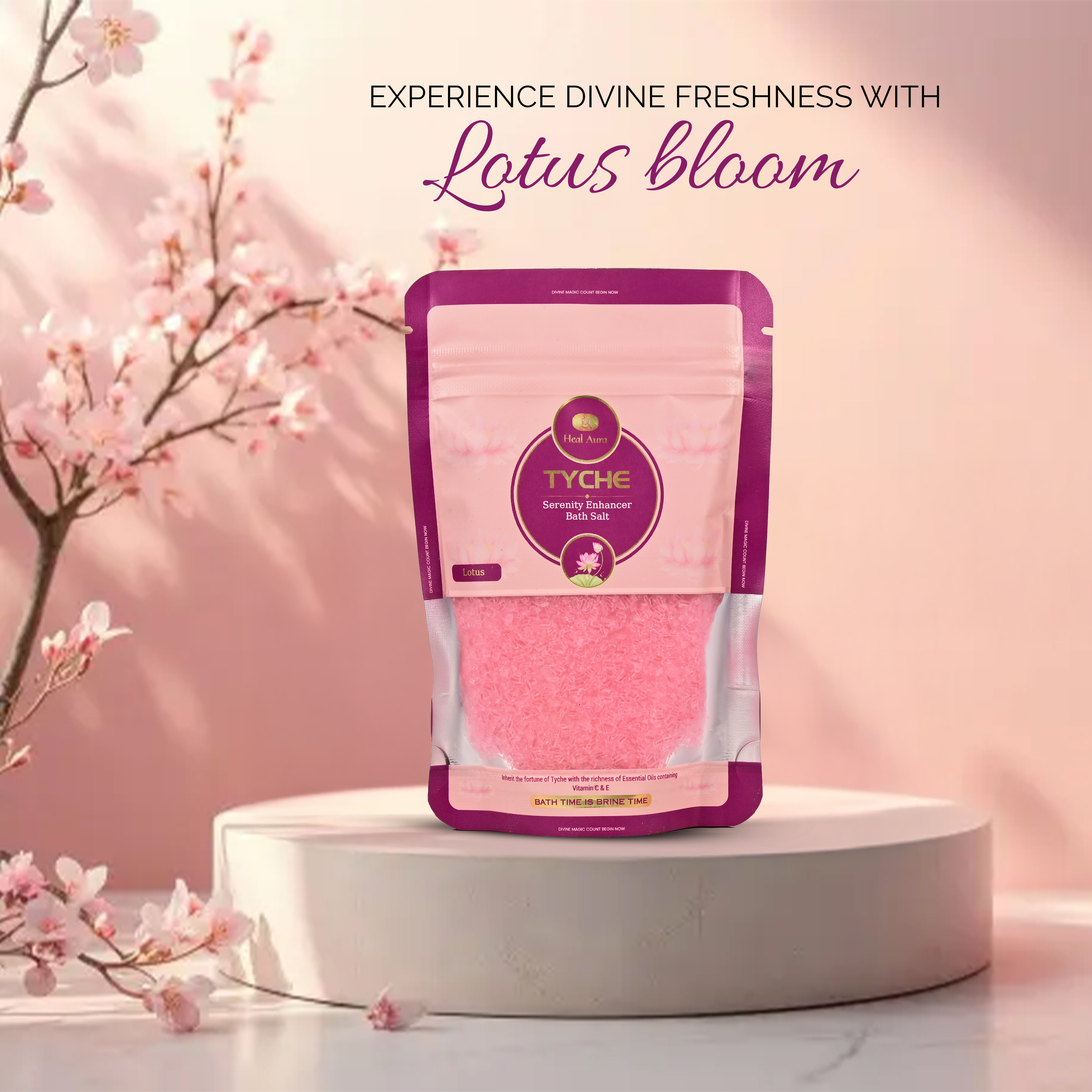 Tyche (Lotus) Bath Salt