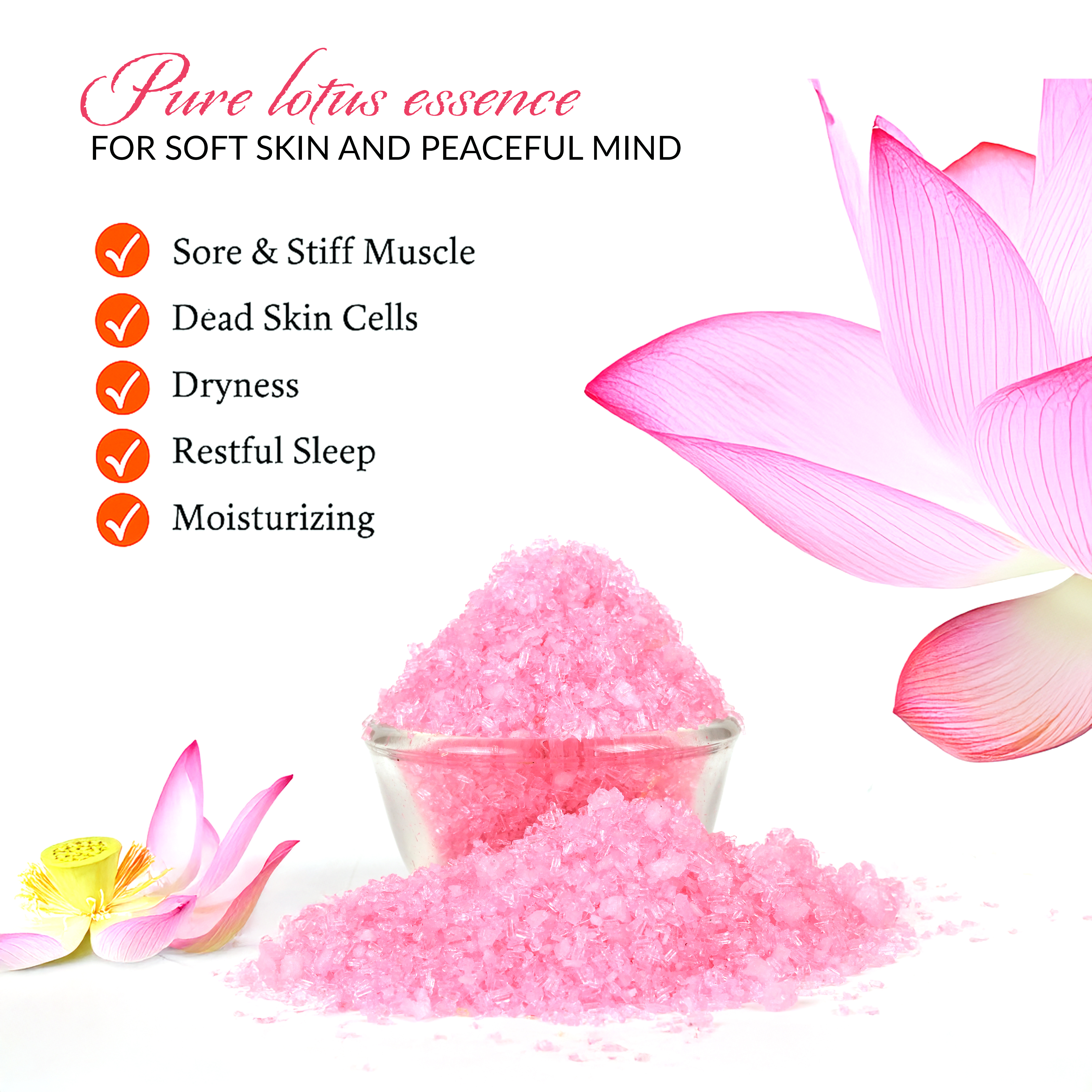 Tyche (Lotus) Bath Salt