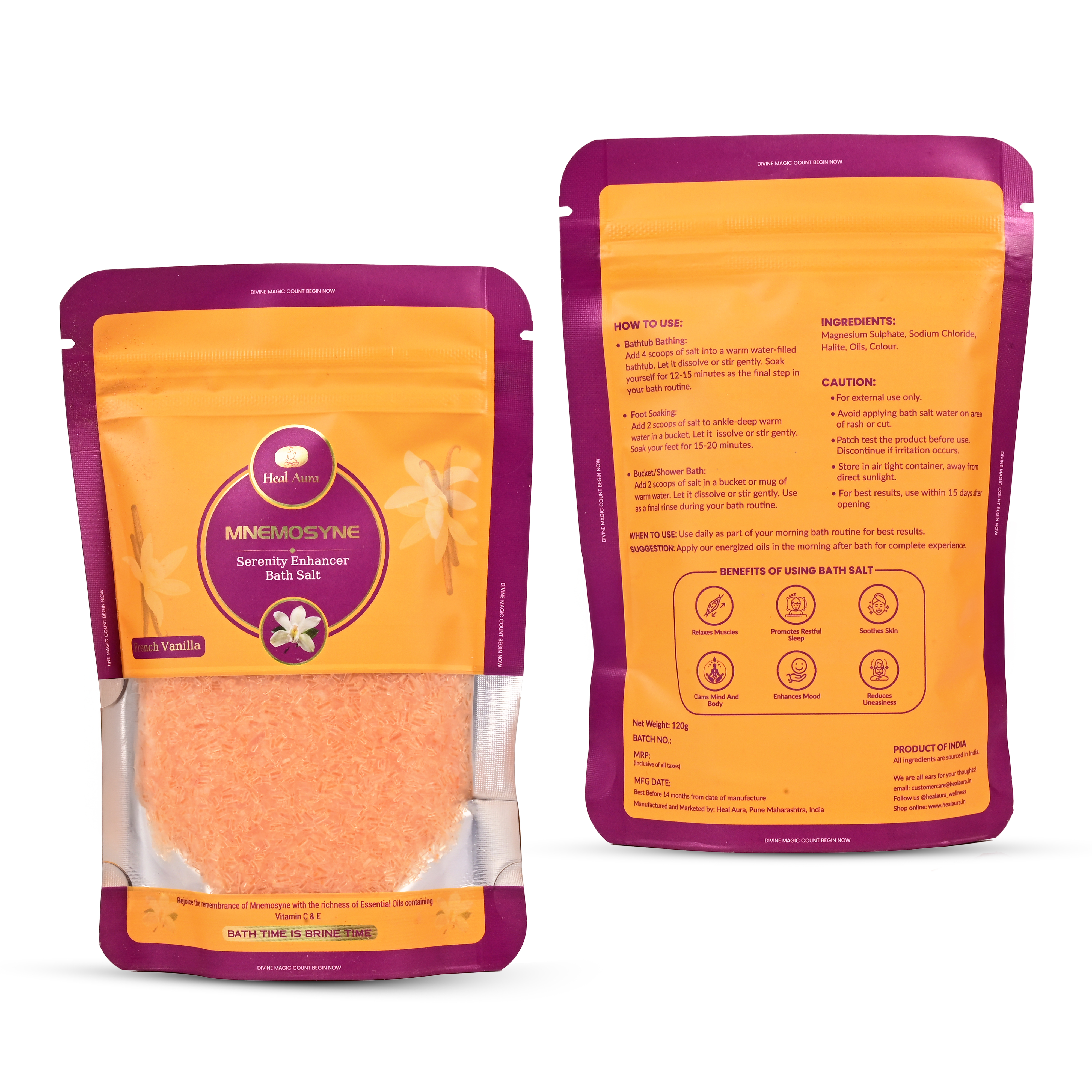 Mnemosyne (French Vanilla) Bath Salt