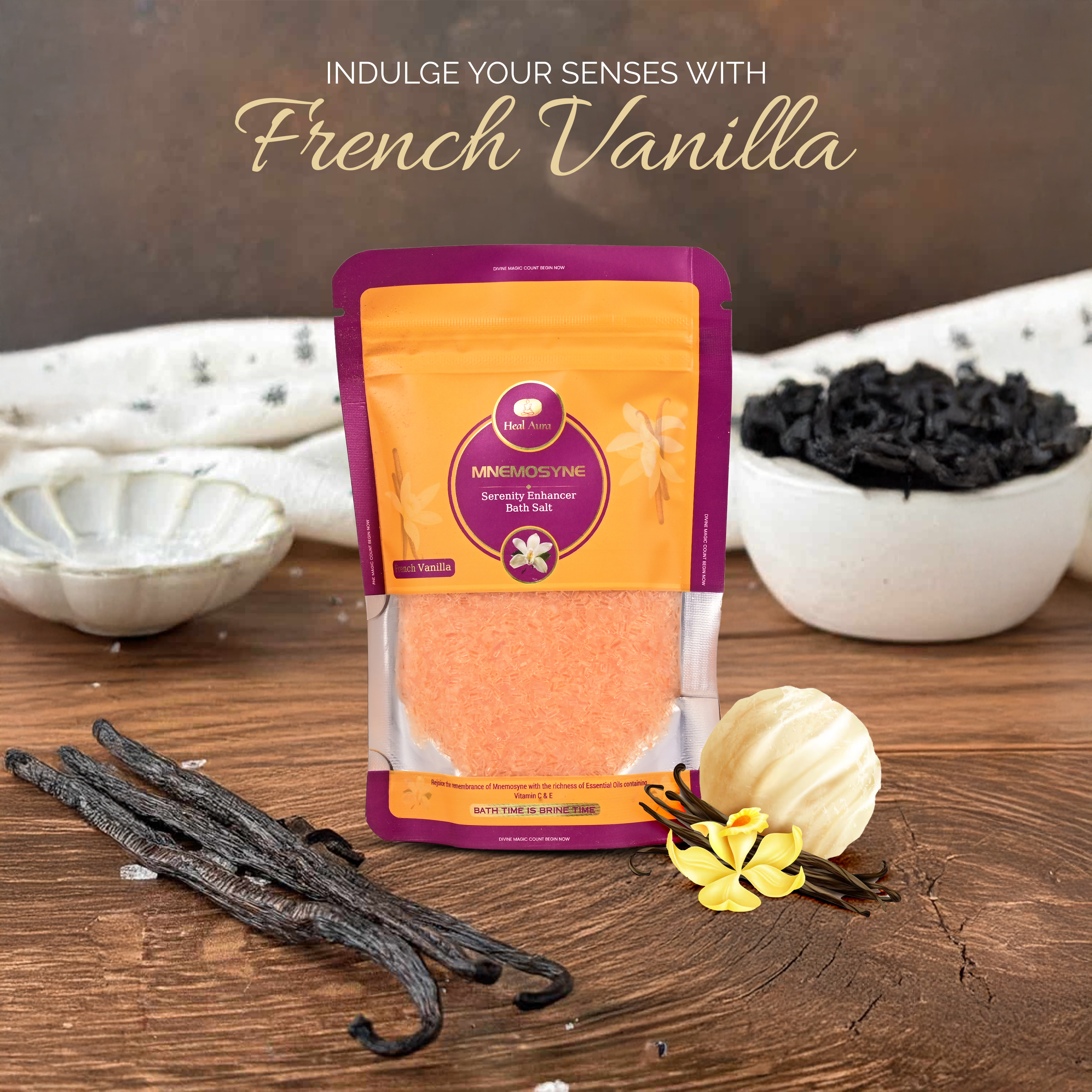 Mnemosyne (French Vanilla) Bath Salt