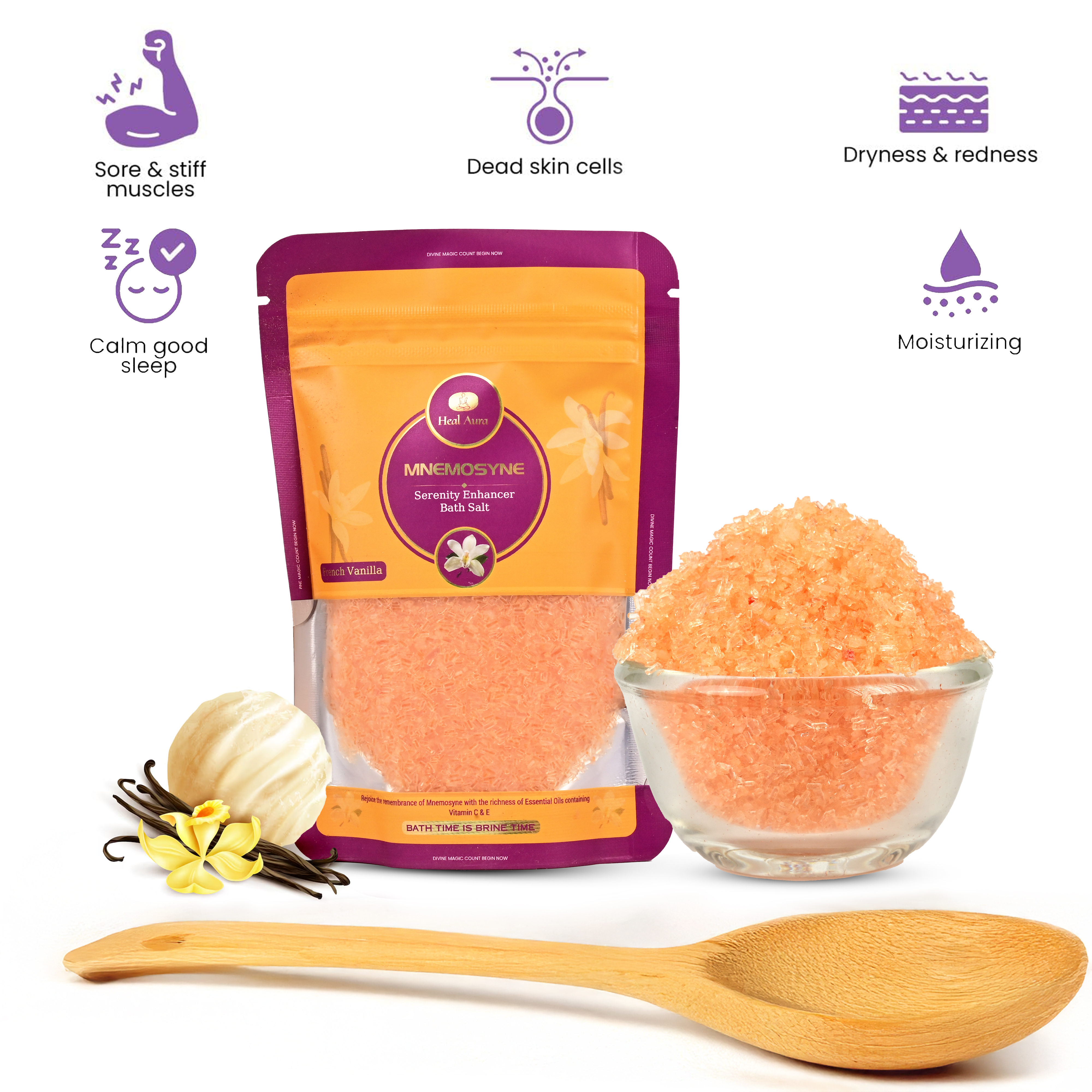 Mnemosyne (French Vanilla) Bath Salt