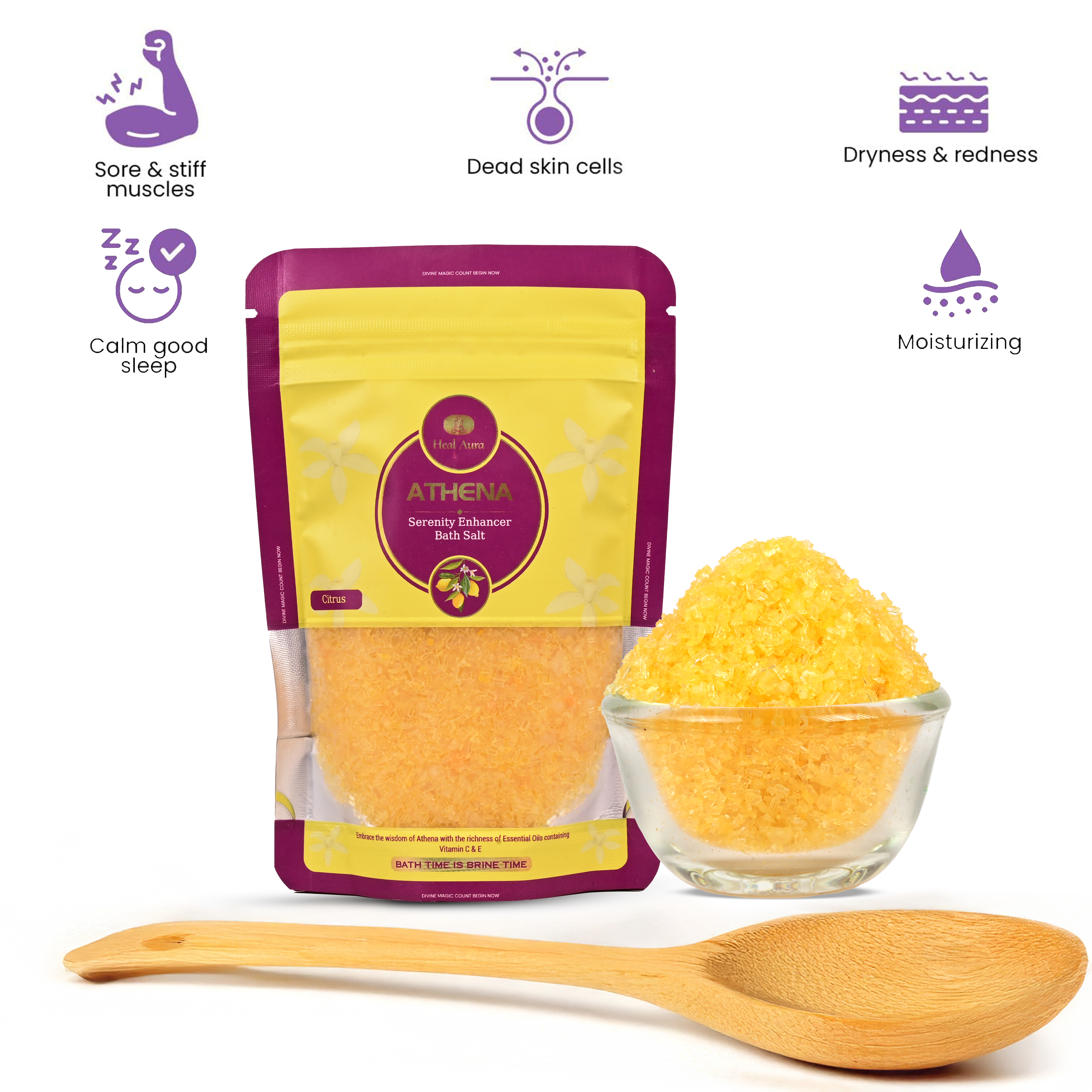 Athena (Citrus) Bath Salt
