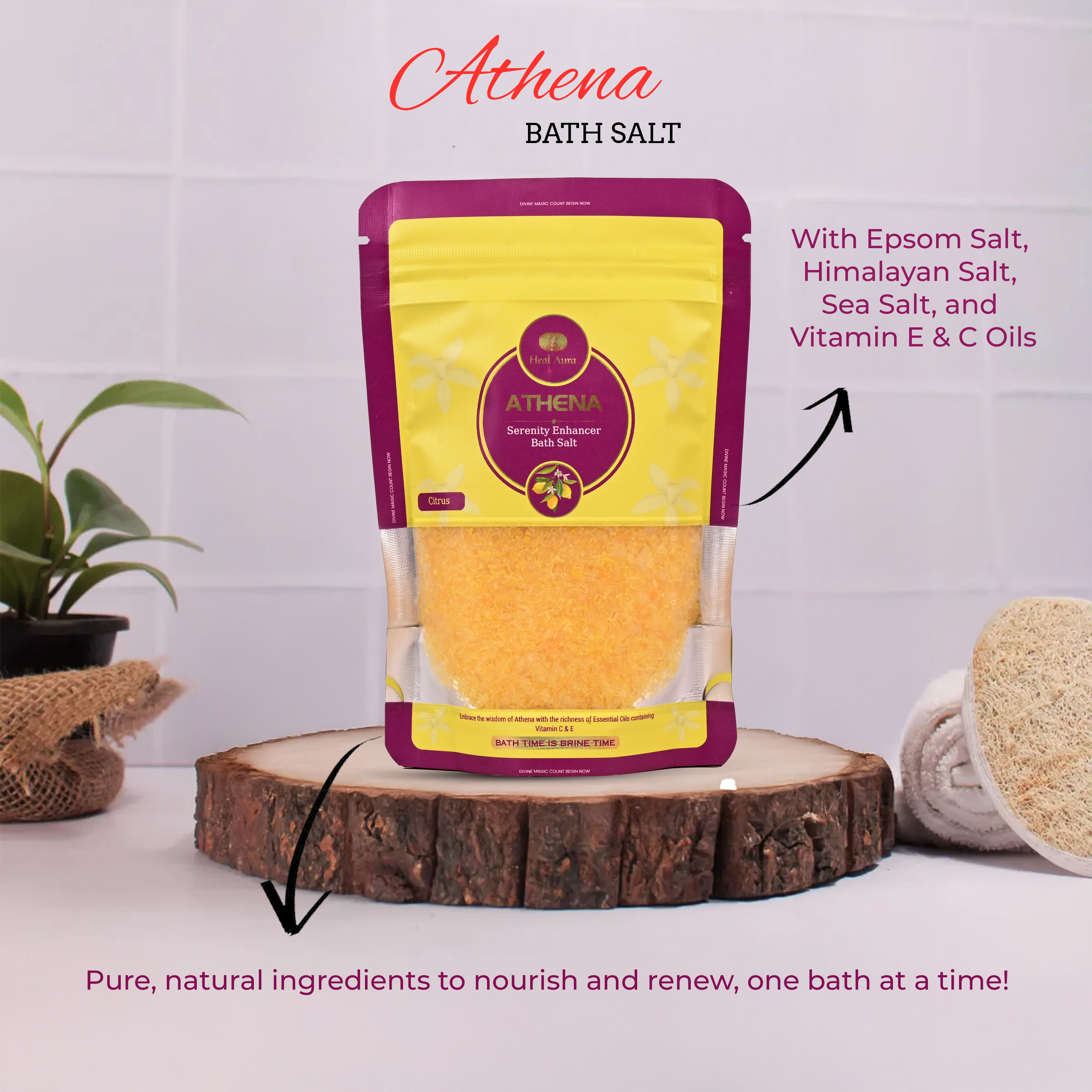 Athena (Citrus) Bath Salt