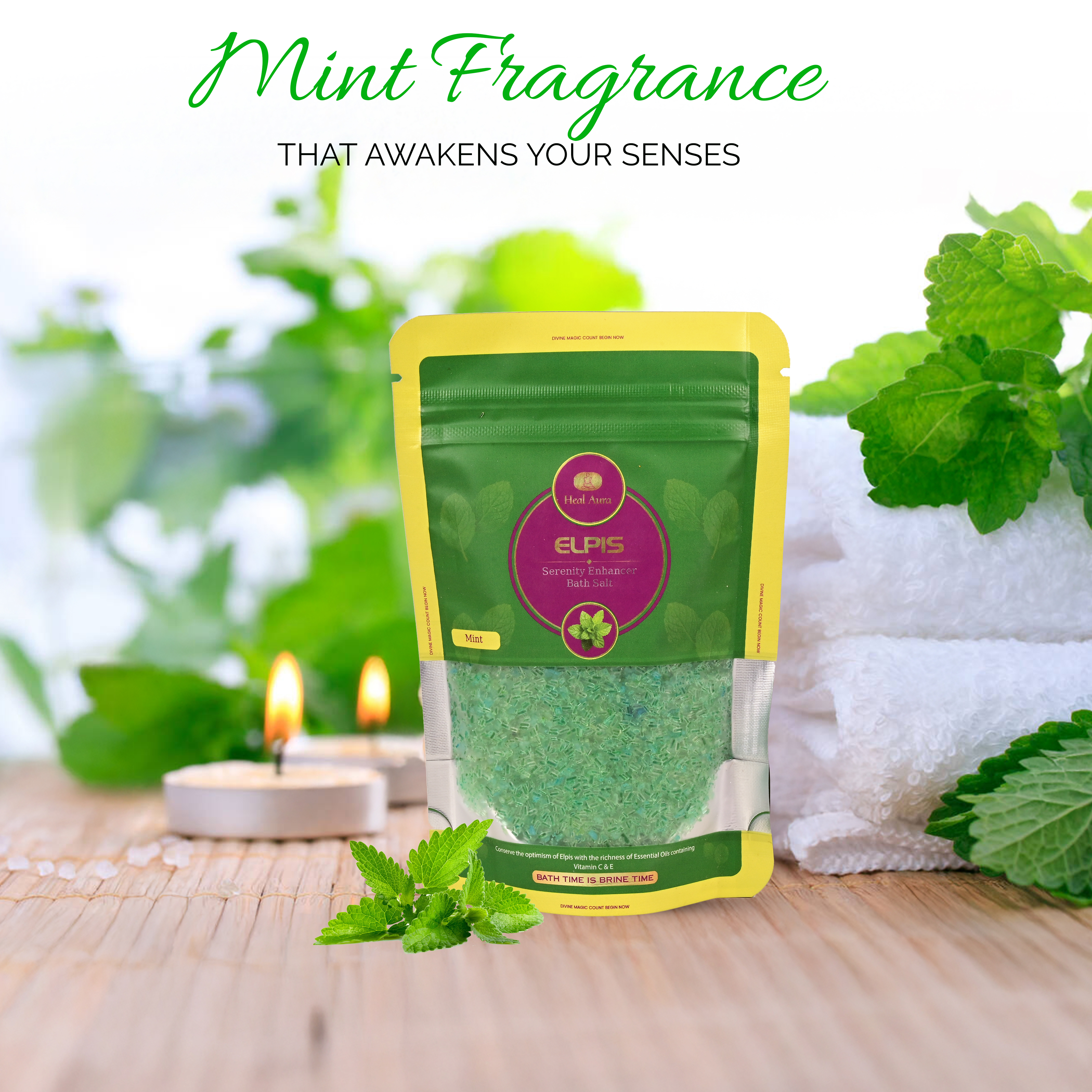 Elpis (Mint) Bath Salt