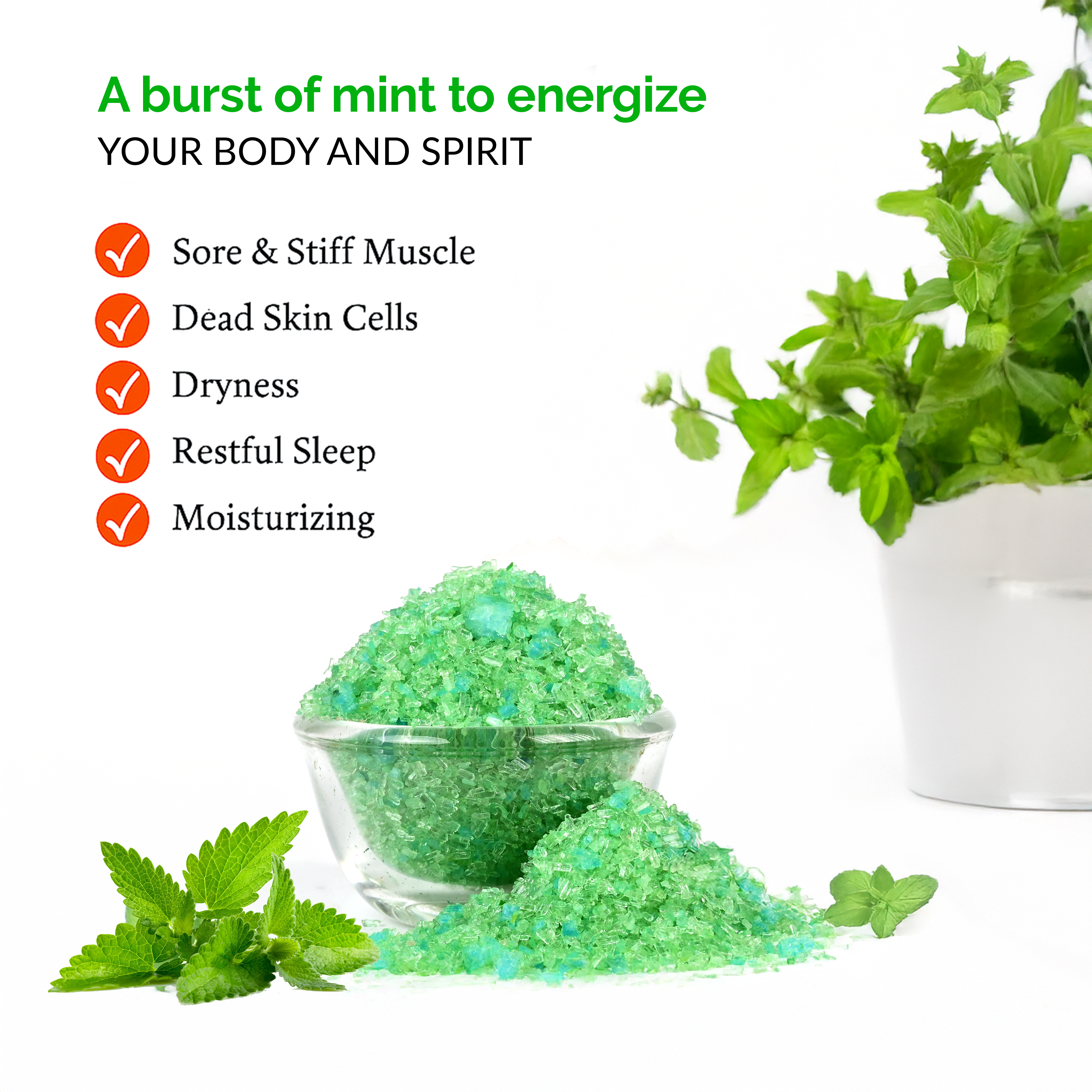 Elpis (Mint) Bath Salt