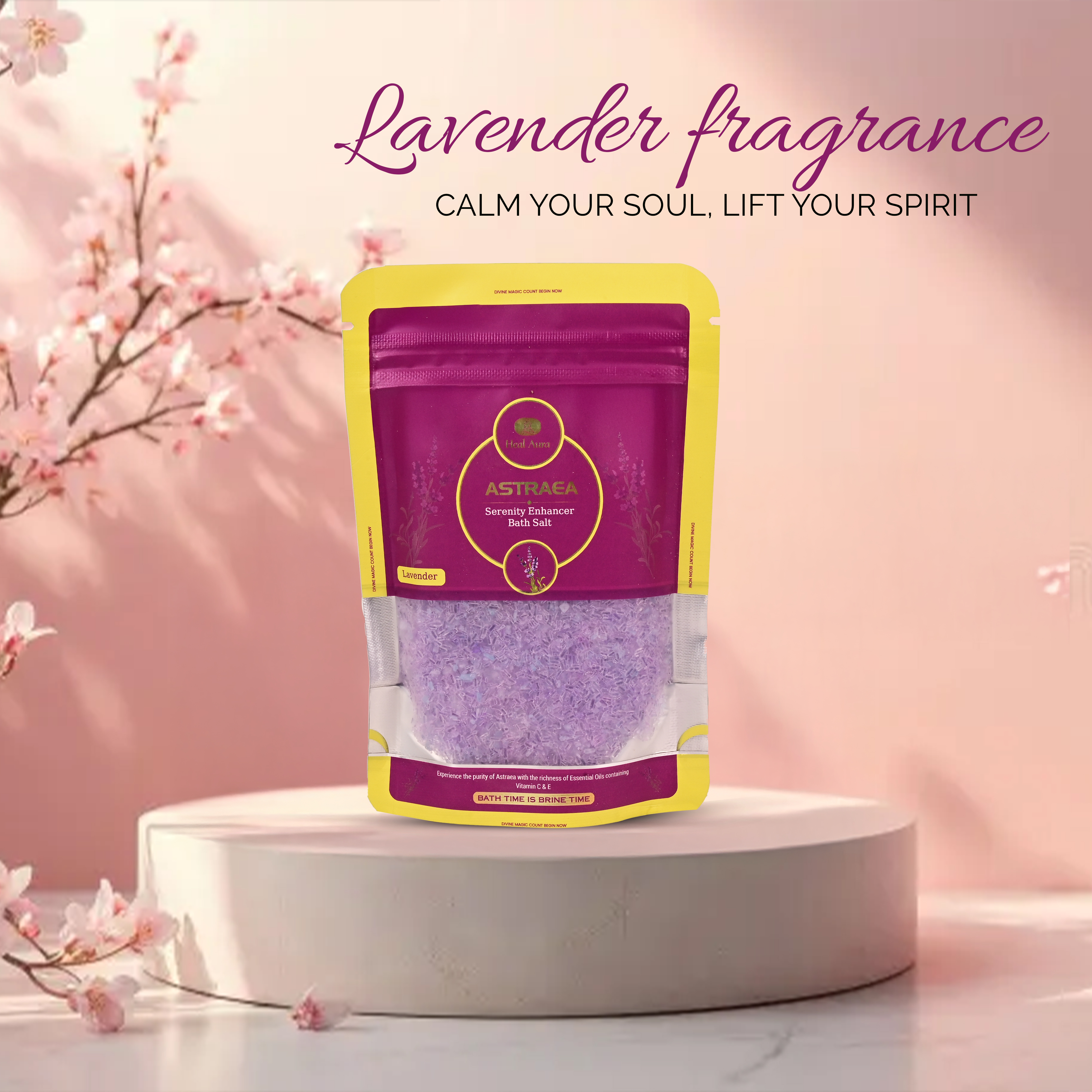 Astraea (Lavender) Bath Salt