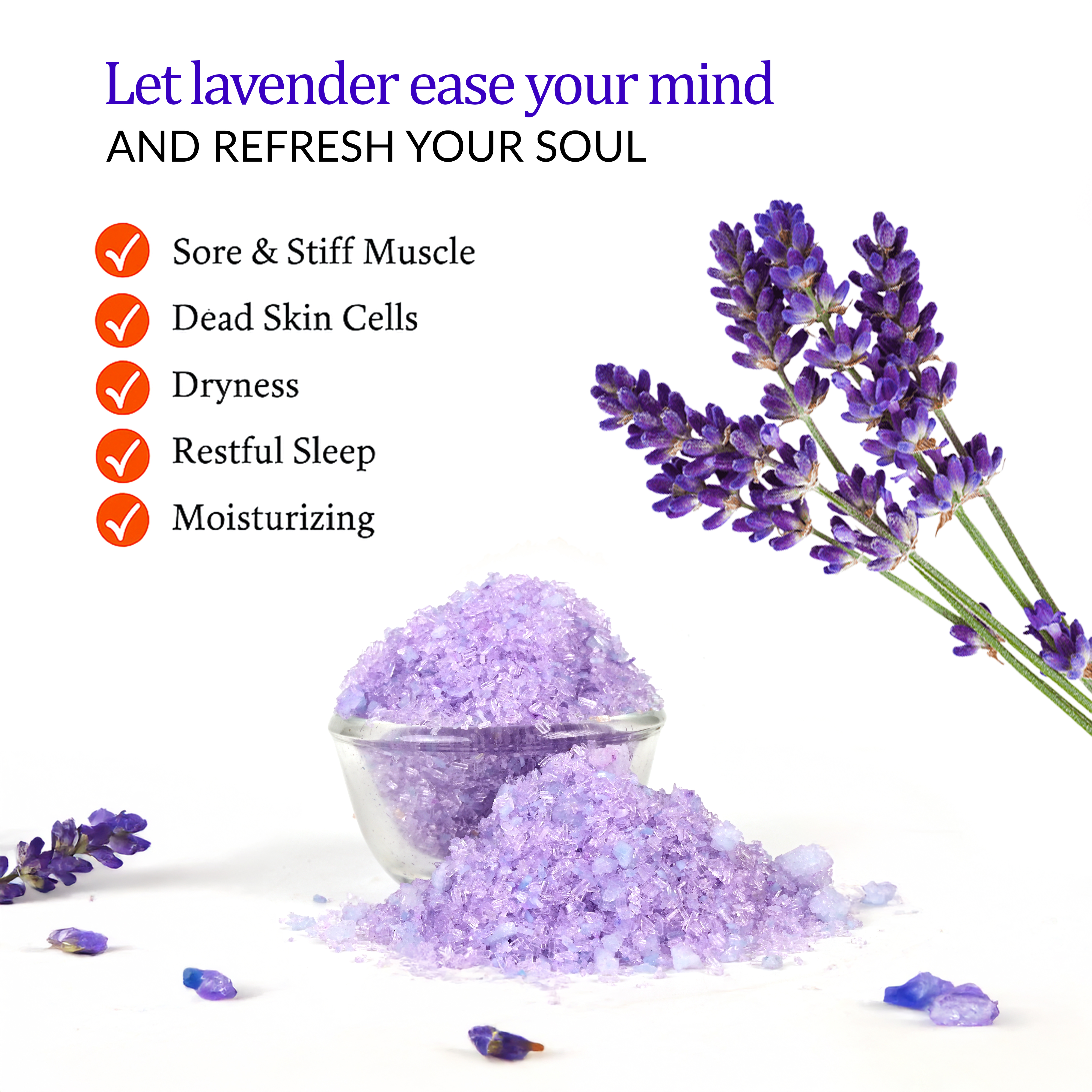 Astraea (Lavender) Bath Salt