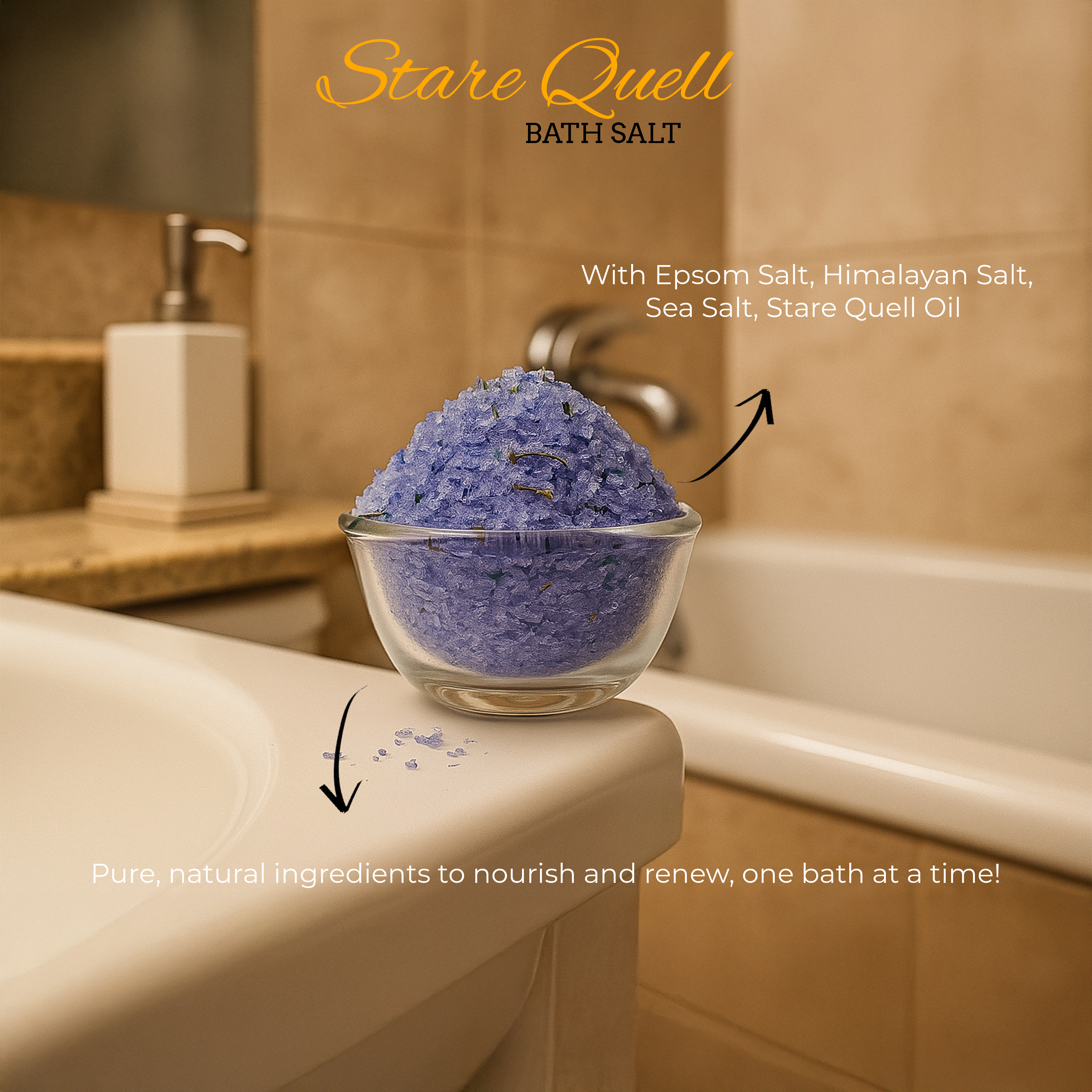 Stare Quell/Evil Eye Protection Bath Salt