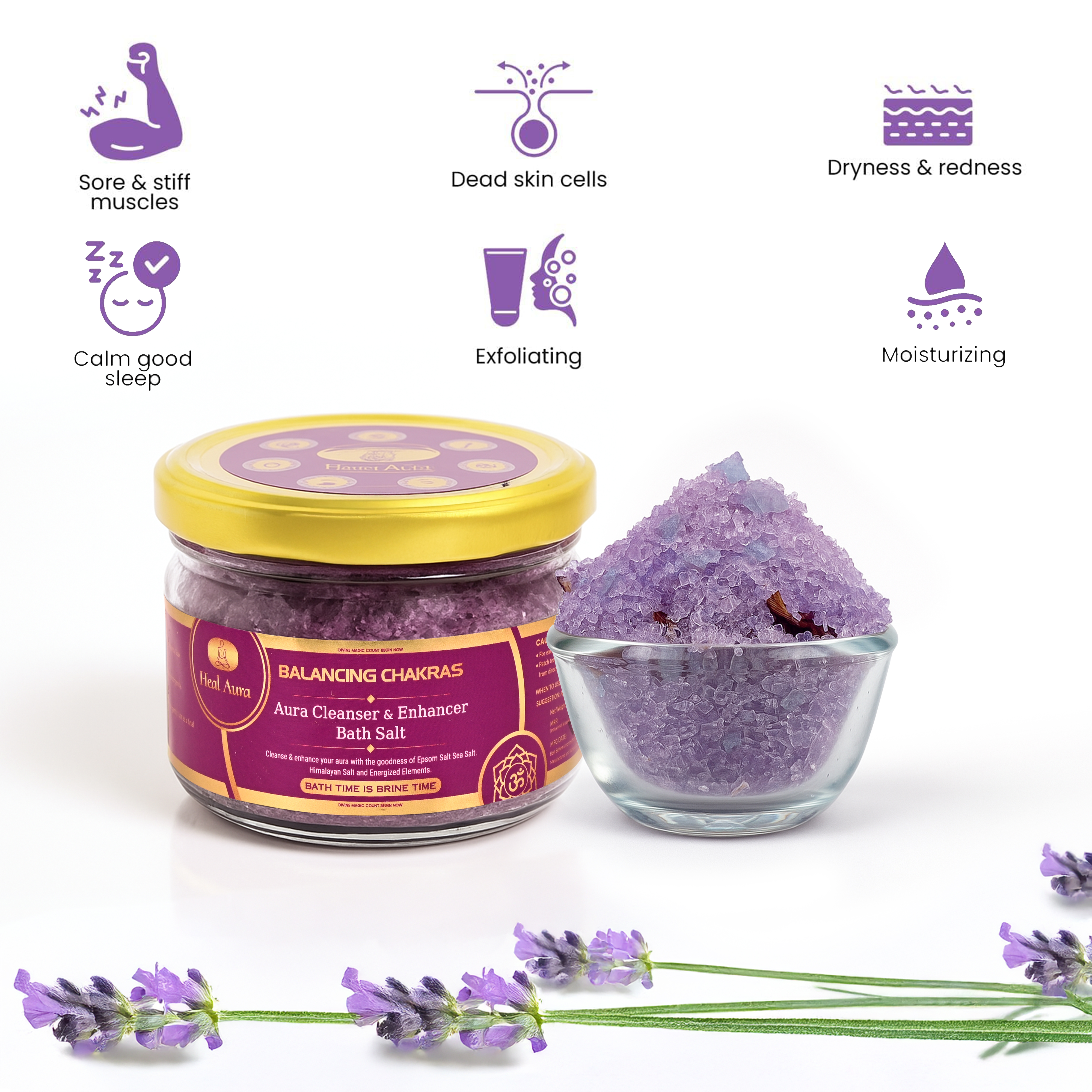 Balancing Chakras/7 Chakras Balancing Bath Salt