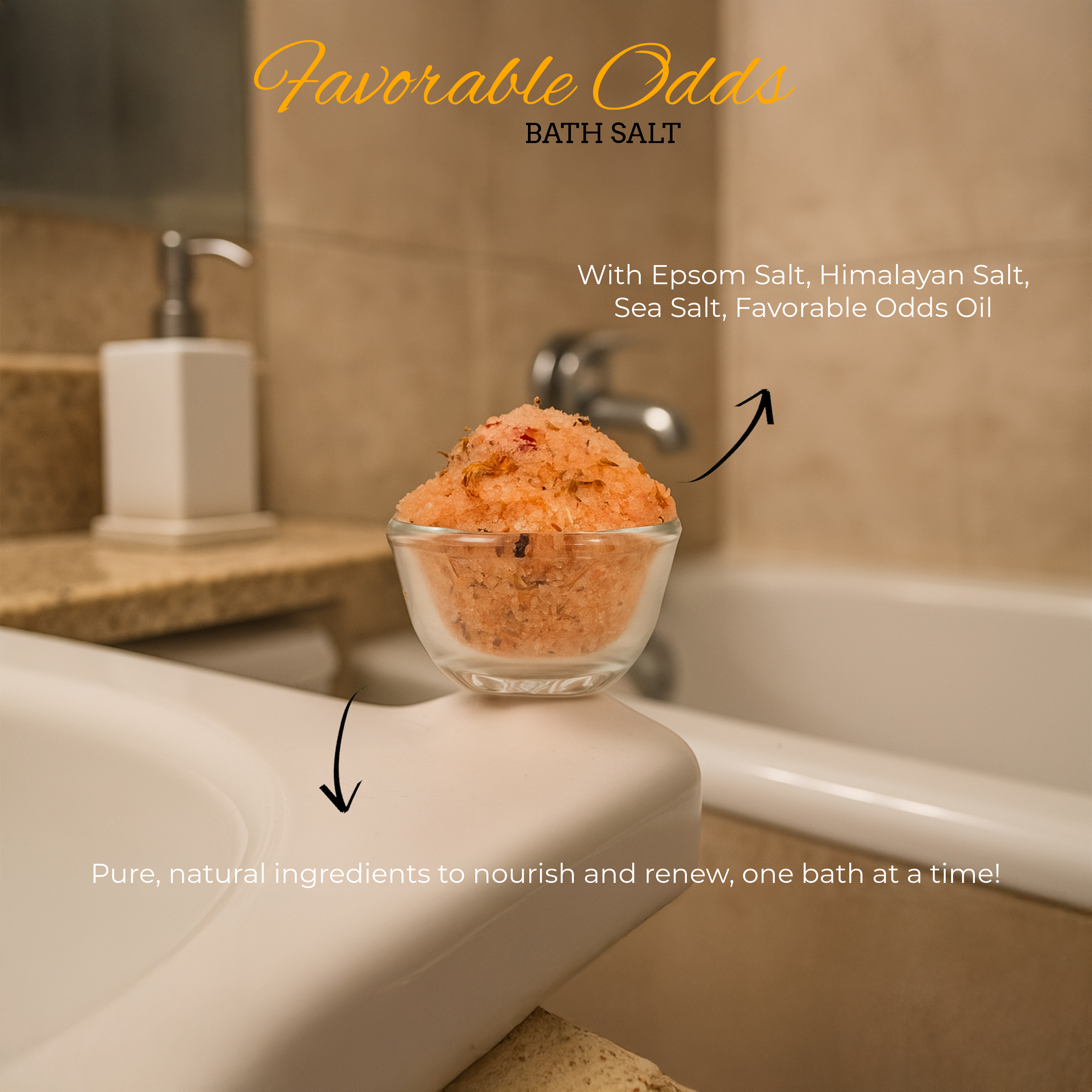 Favorable Odds/Good Luck Bath Salt