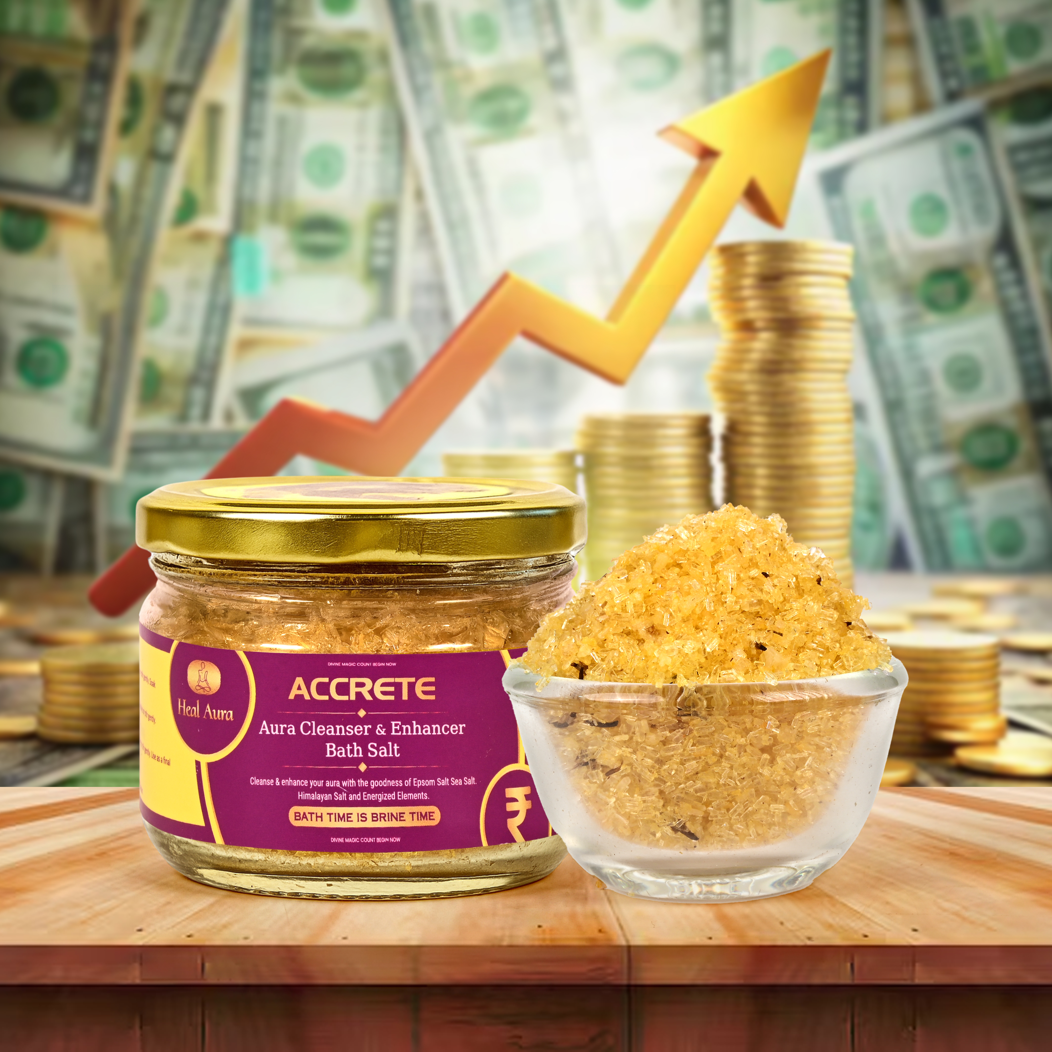 Accrete/Money Attraction Bath Salt
