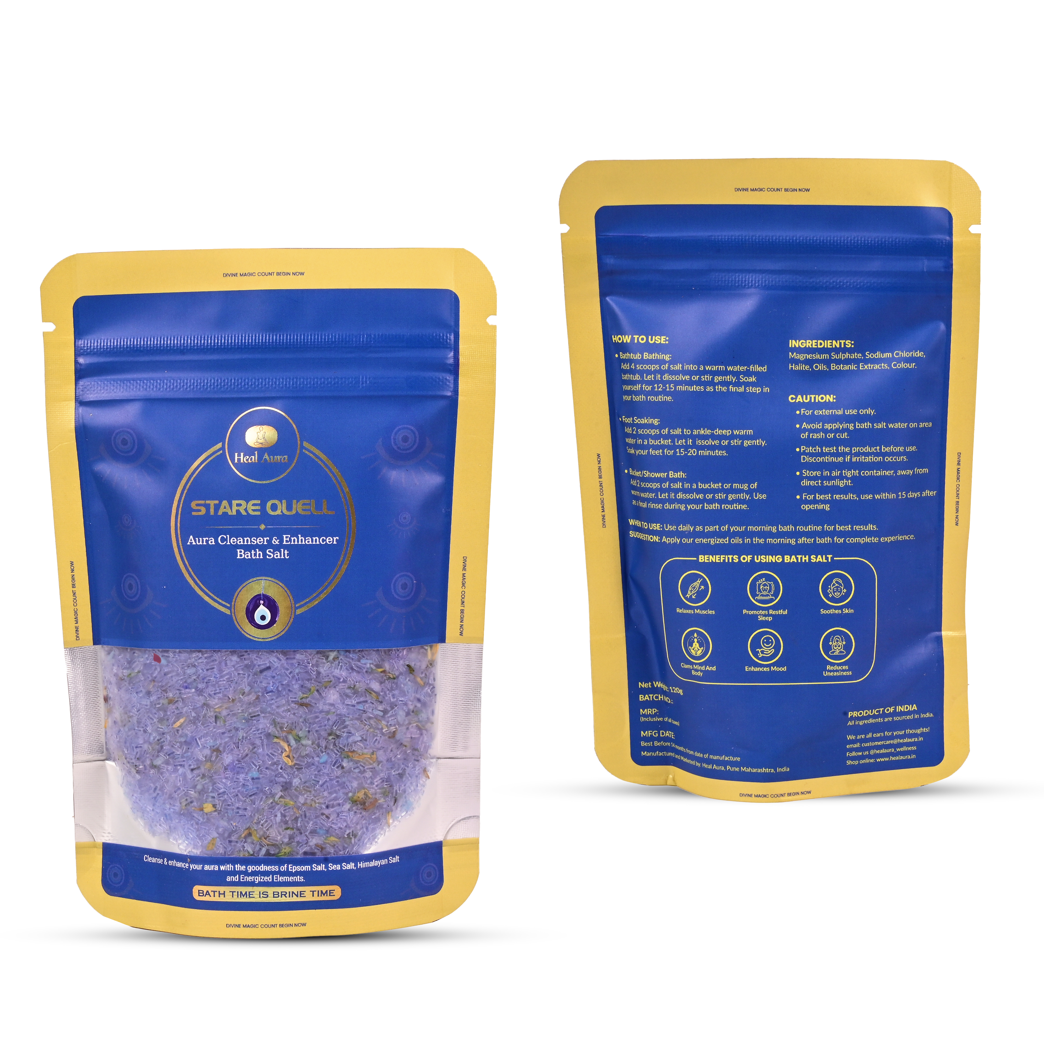 Stare Quell/Evil Eye Protection Bath Salt
