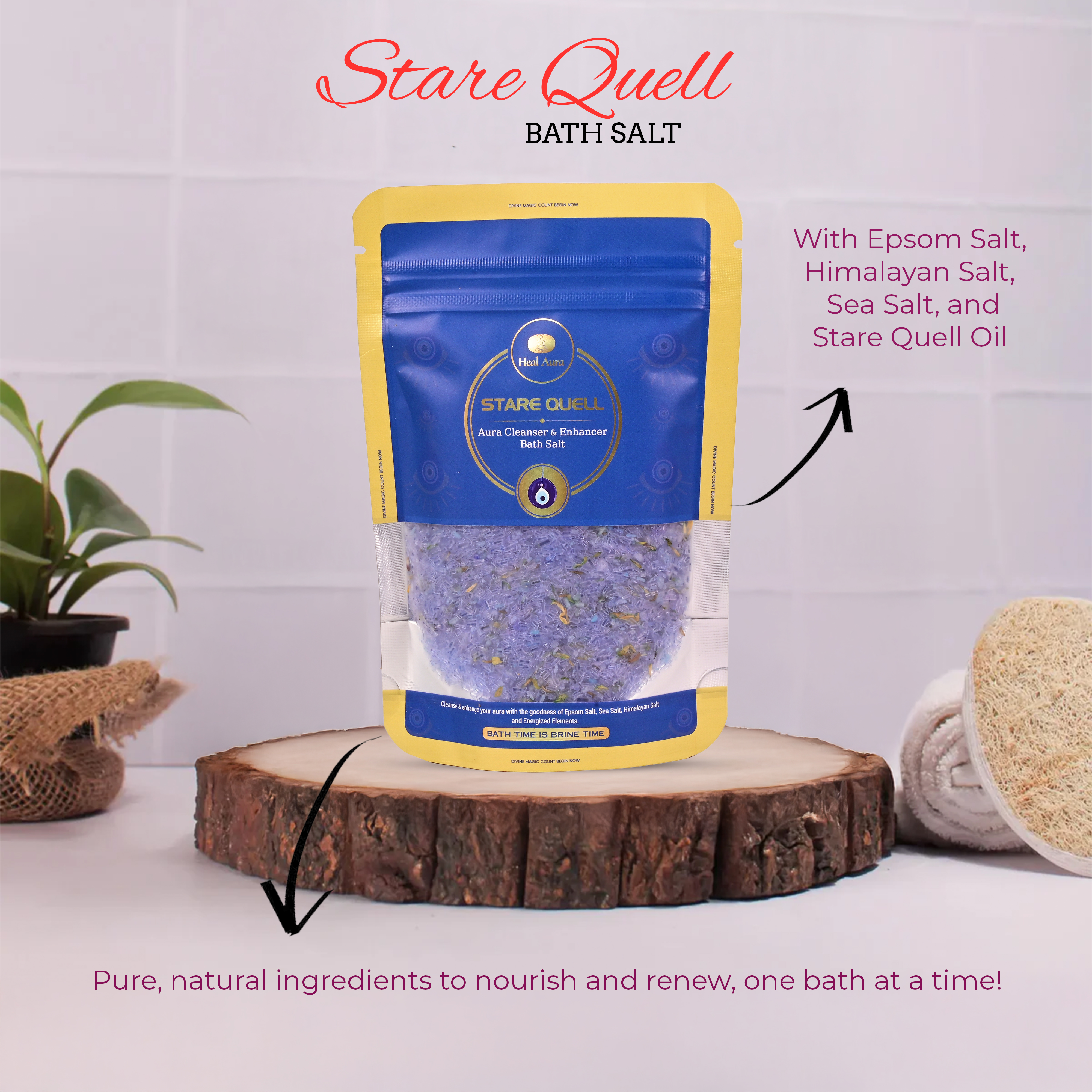 Stare Quell/Evil Eye Protection Bath Salt