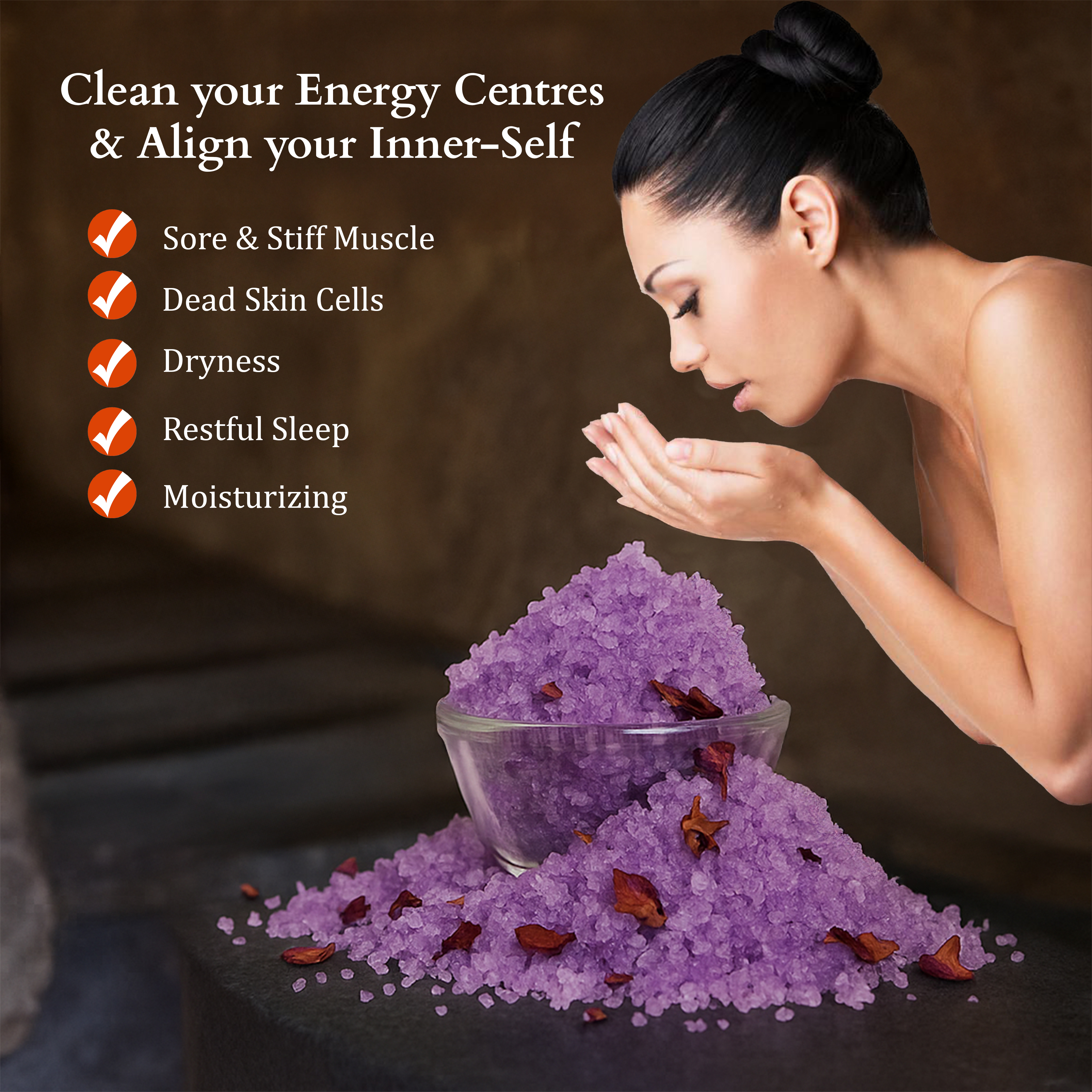 Balancing Chakras/7 Chakras Balancing Bath Salt