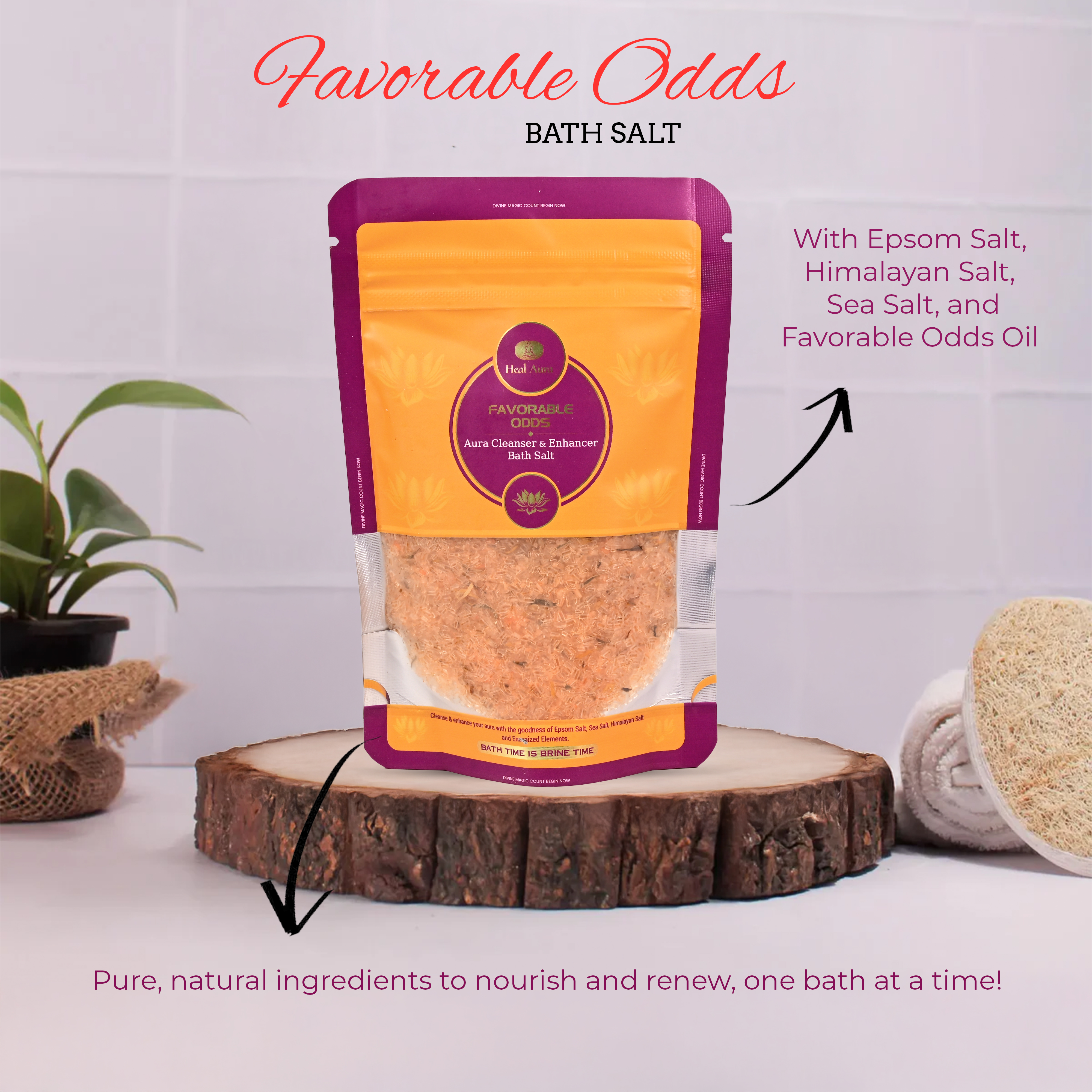 Favorable Odds/Good Luck Bath Salt