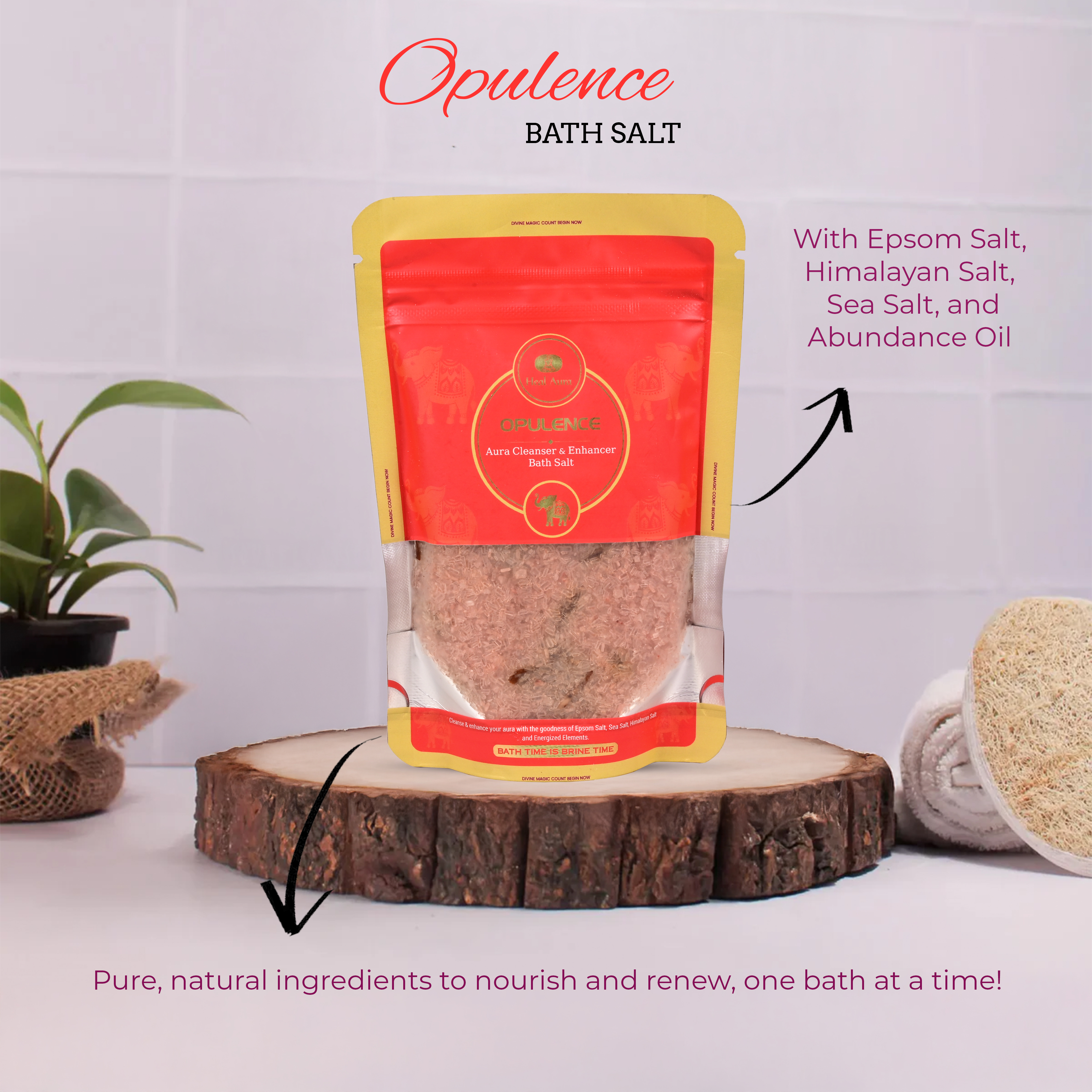 Opulence/Prosperity Bath Salt