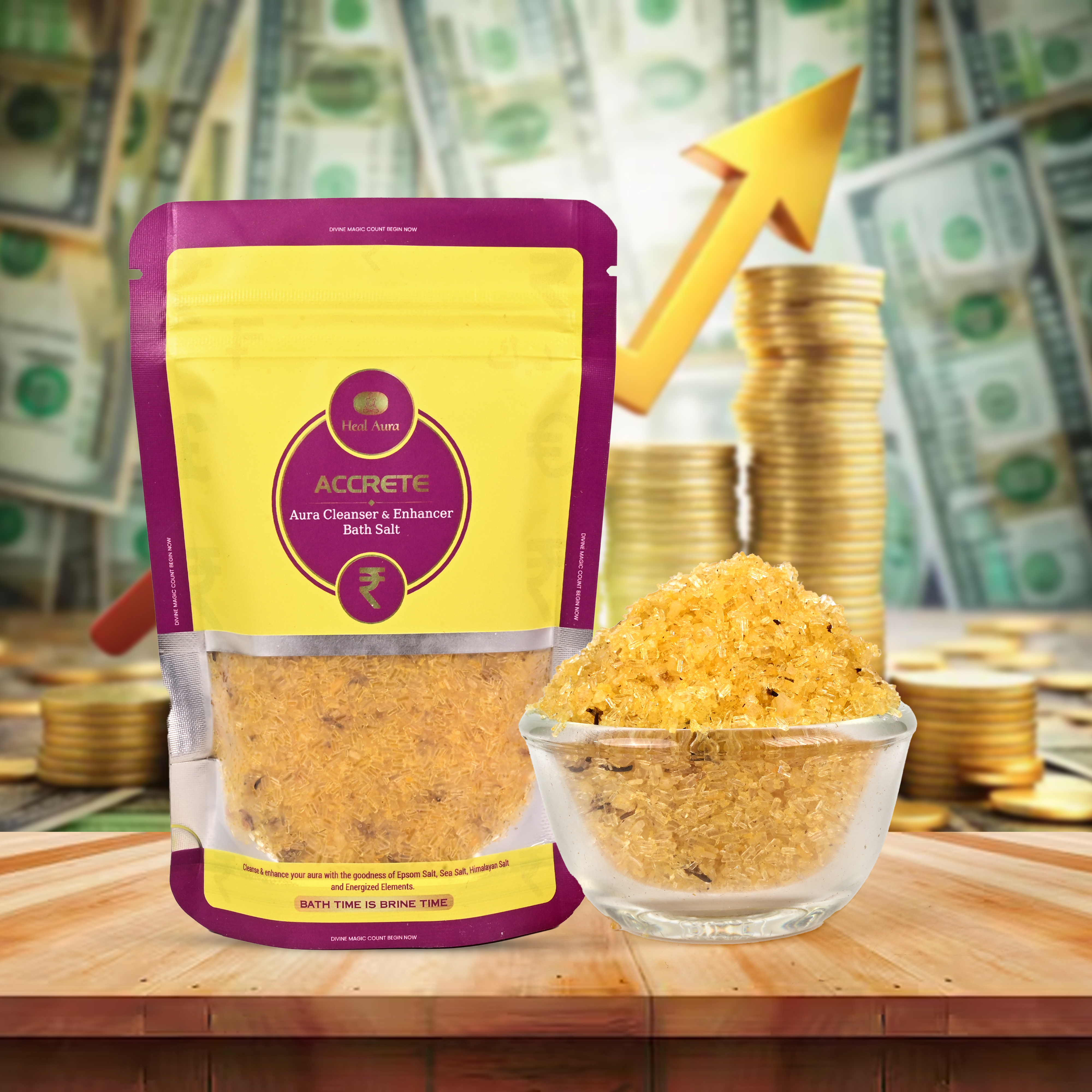 Accrete/Money Attraction Bath Salt