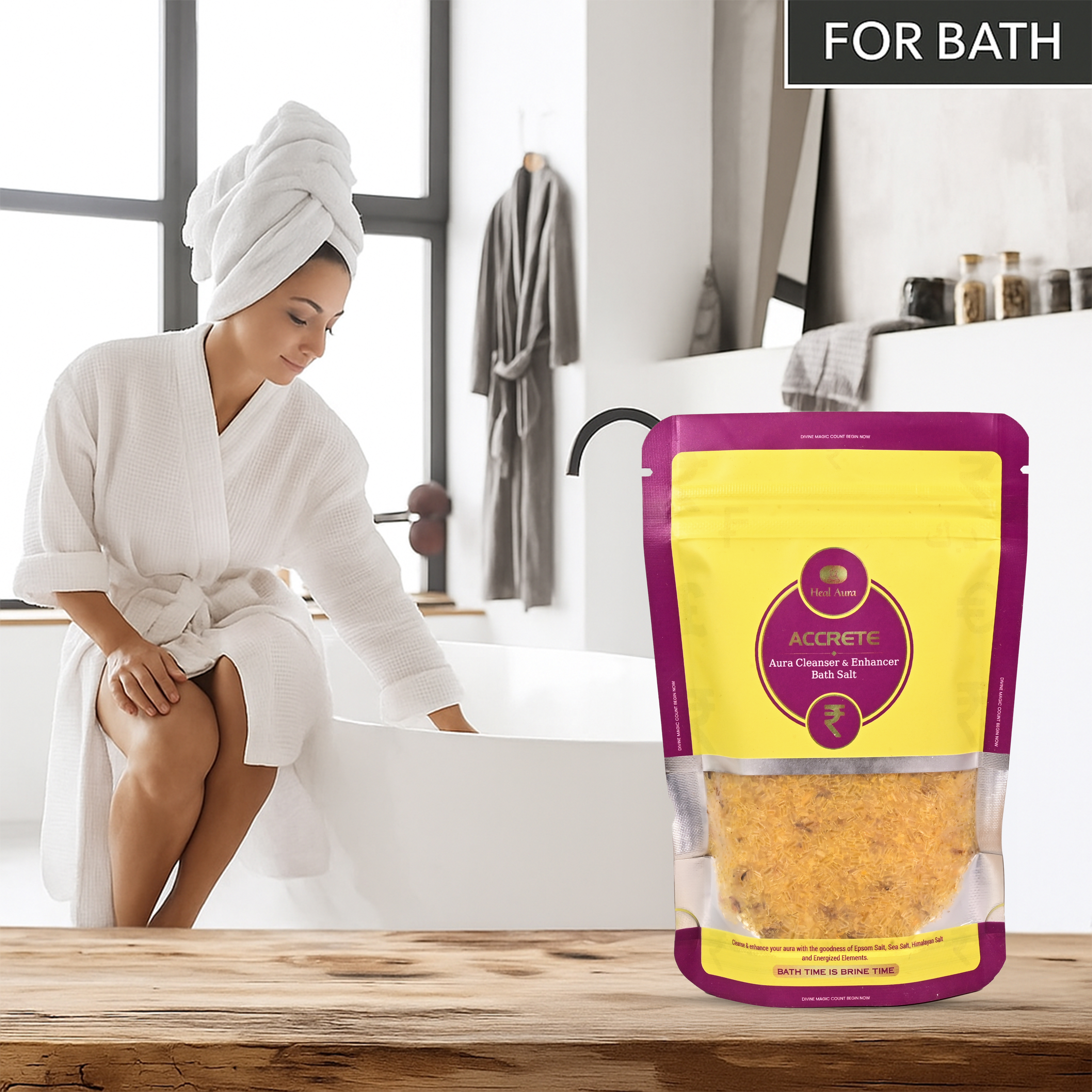 Accrete/Money Attraction Bath Salt