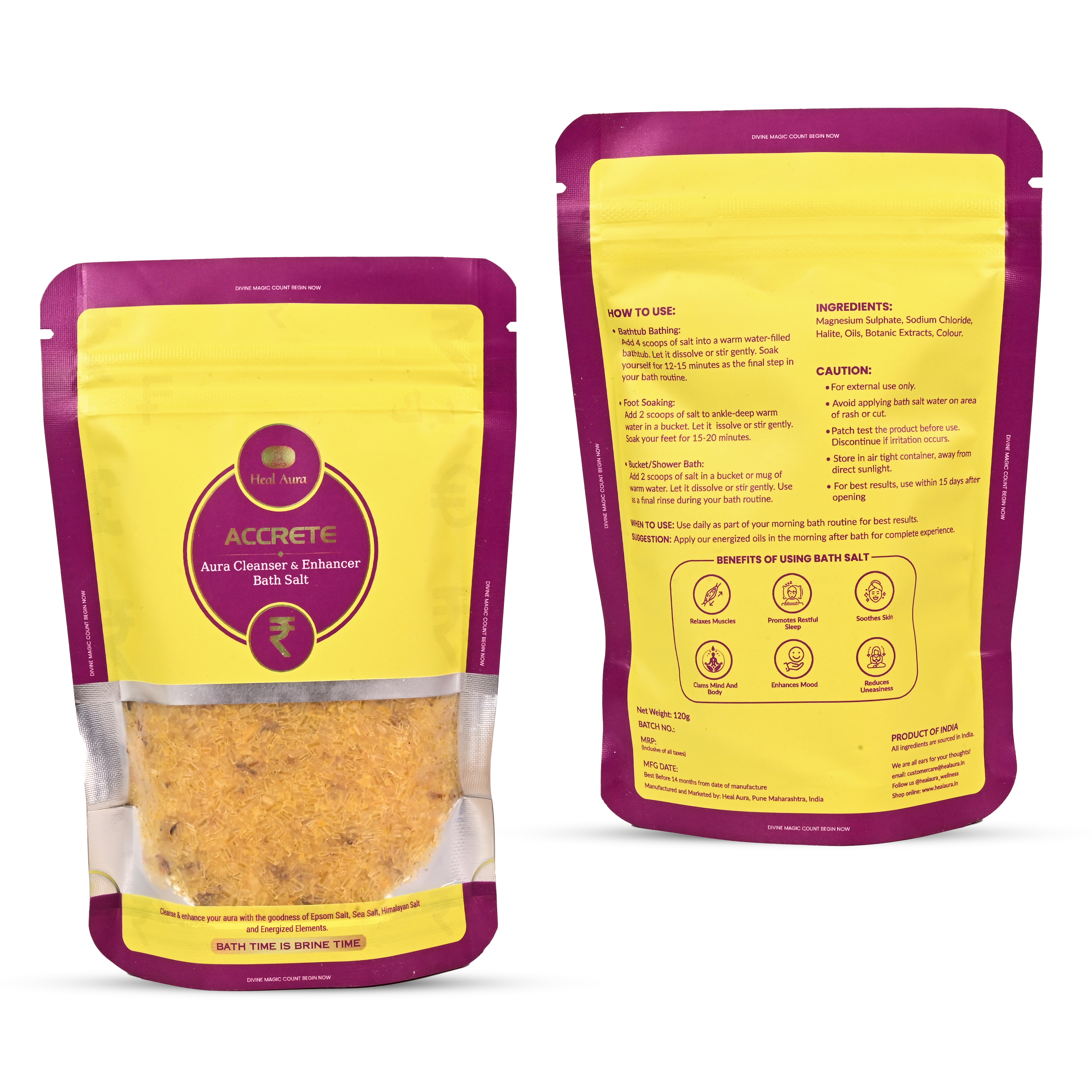 Accrete/Money Attraction Bath Salt