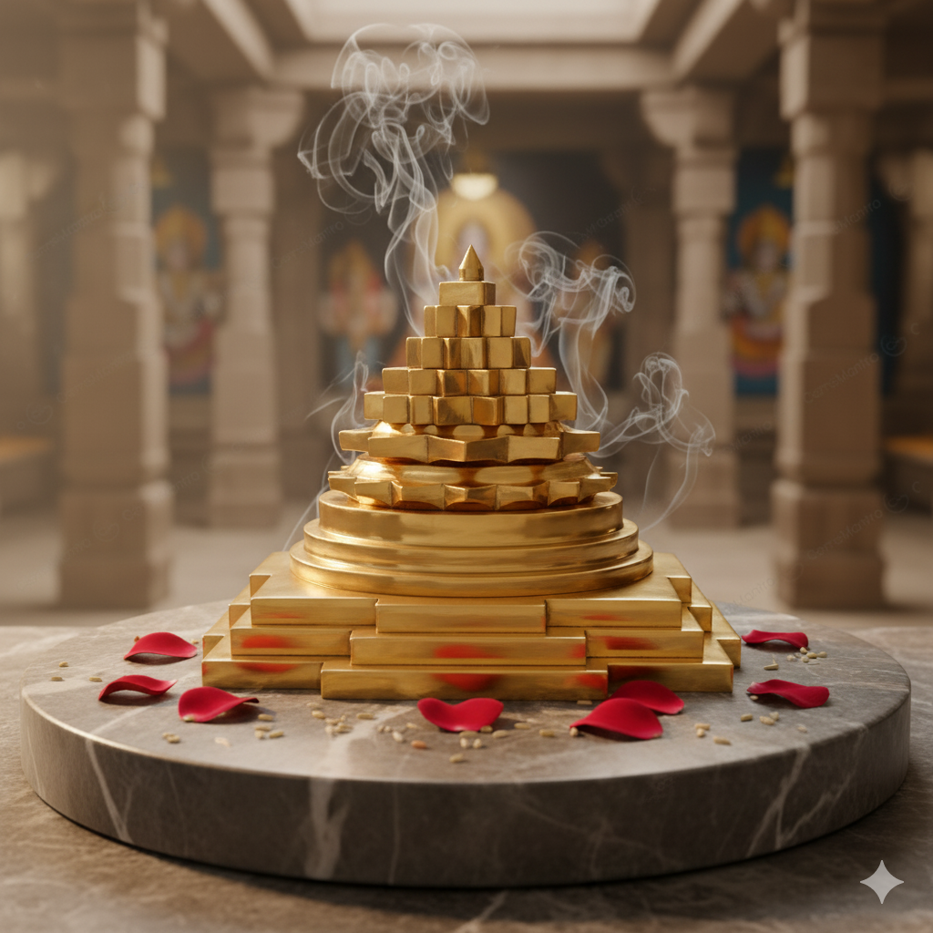 Meru Shreeyantra      3inch by 3inch   