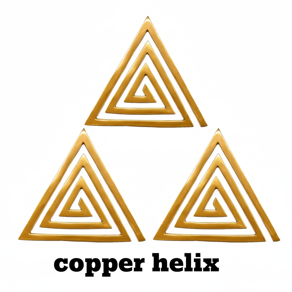 Copper Helix  5inch