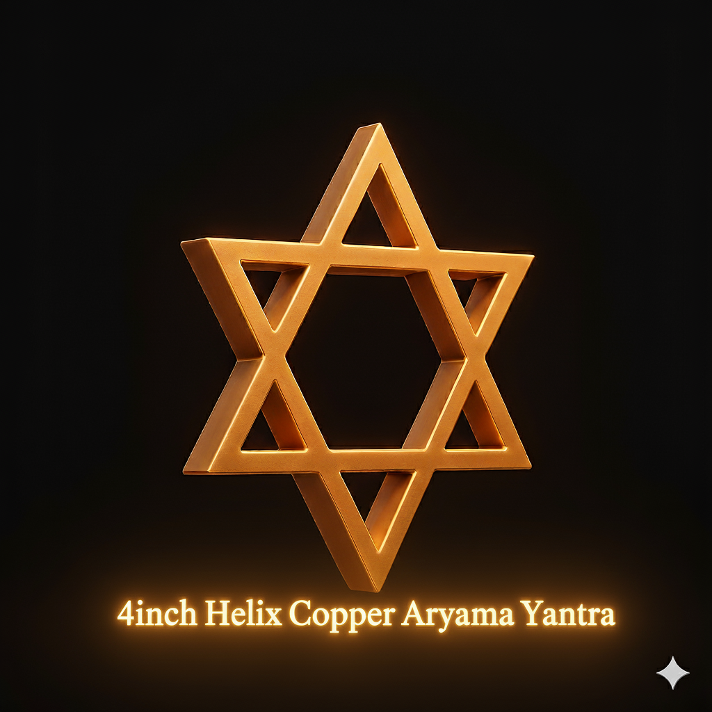 Star Helix Copper Aryama Yantra